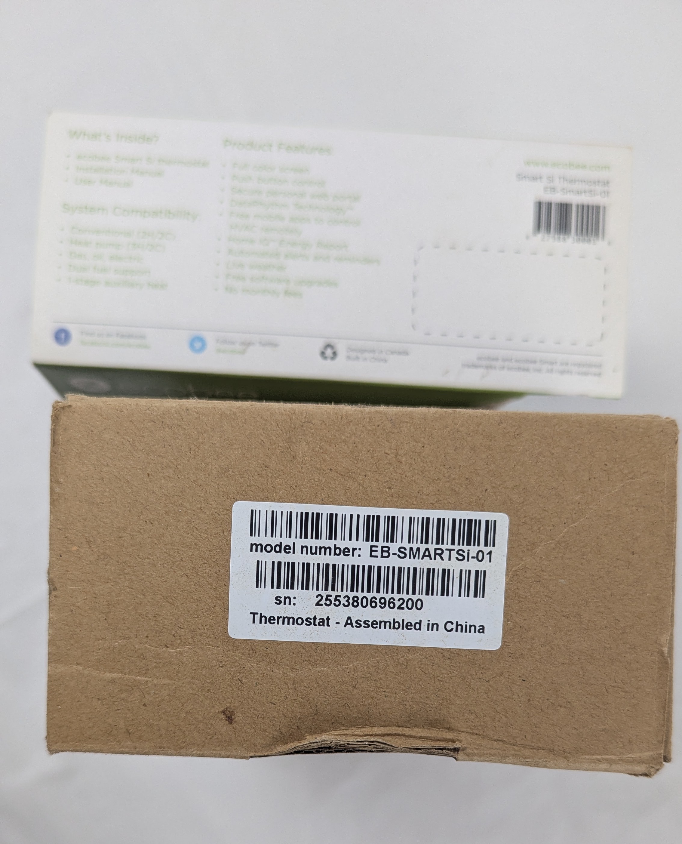 ecobee Smart Si Thermostat EB-SmartSi-01 Wi-Fi Enabled - photo 5