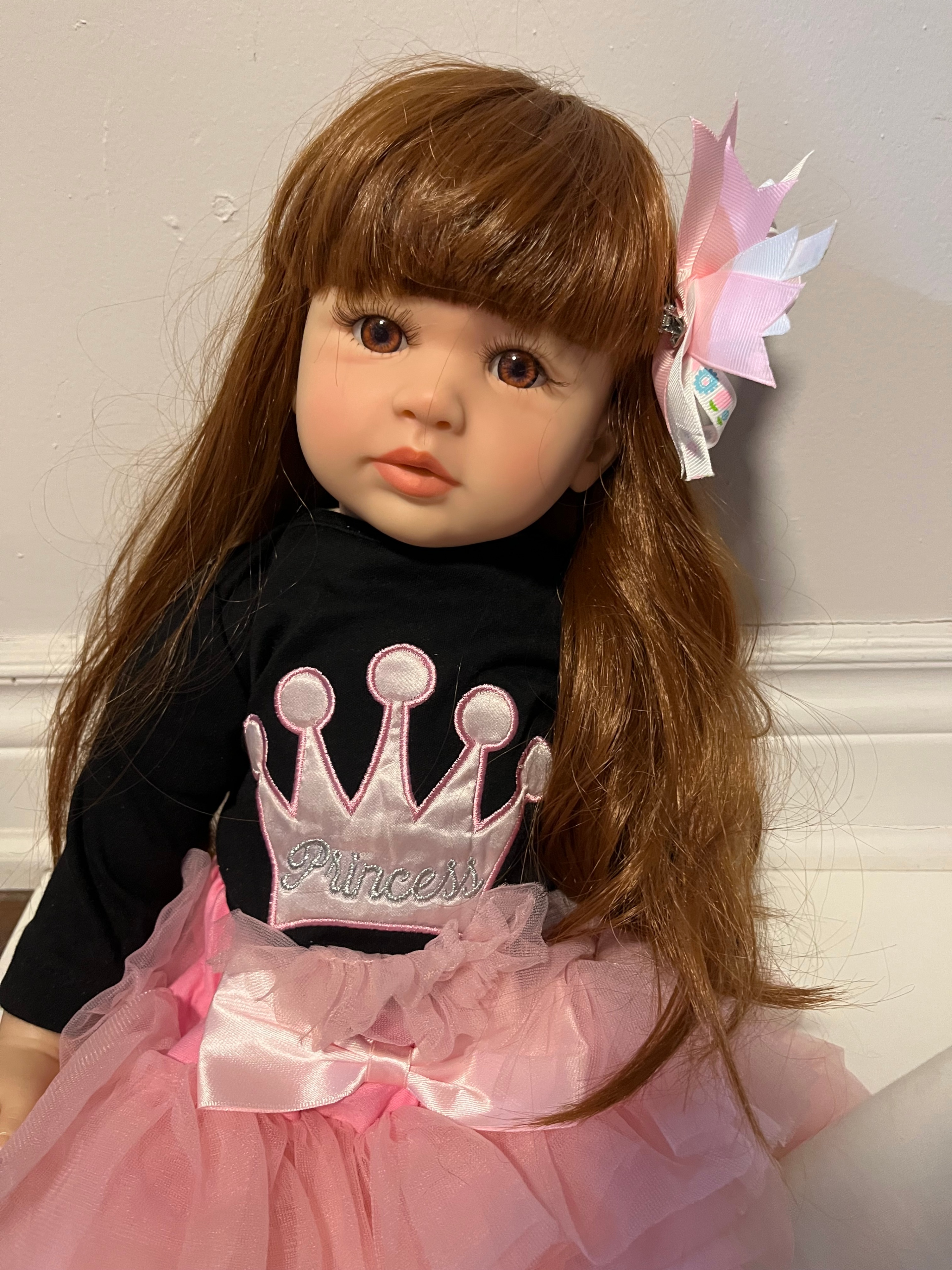 TERABITHIA Reborn Princess Toddler Doll in Silicone Newborn Doll - photo 3