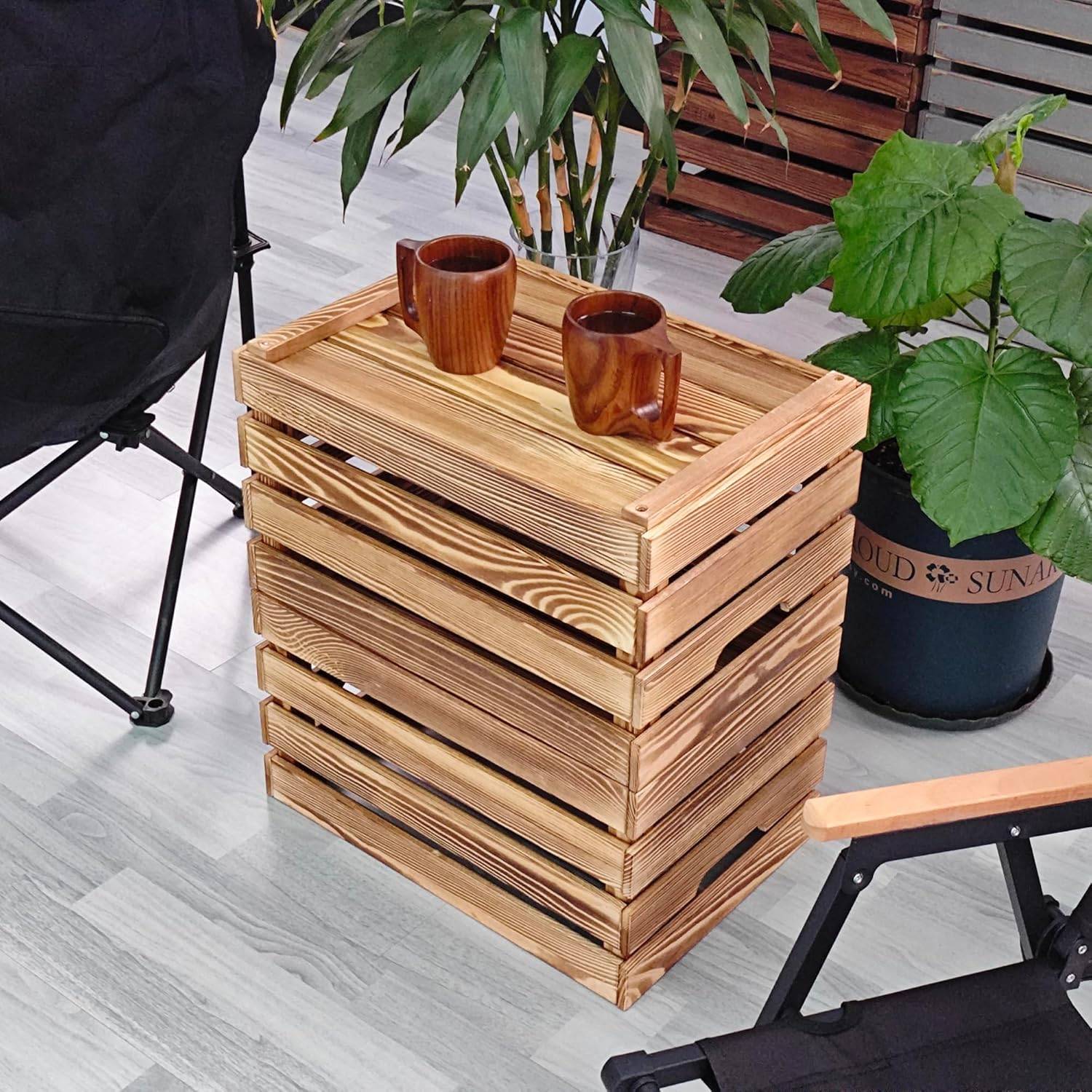 Wooden Crates Are Suitable for Storage 2 pack - photo 2