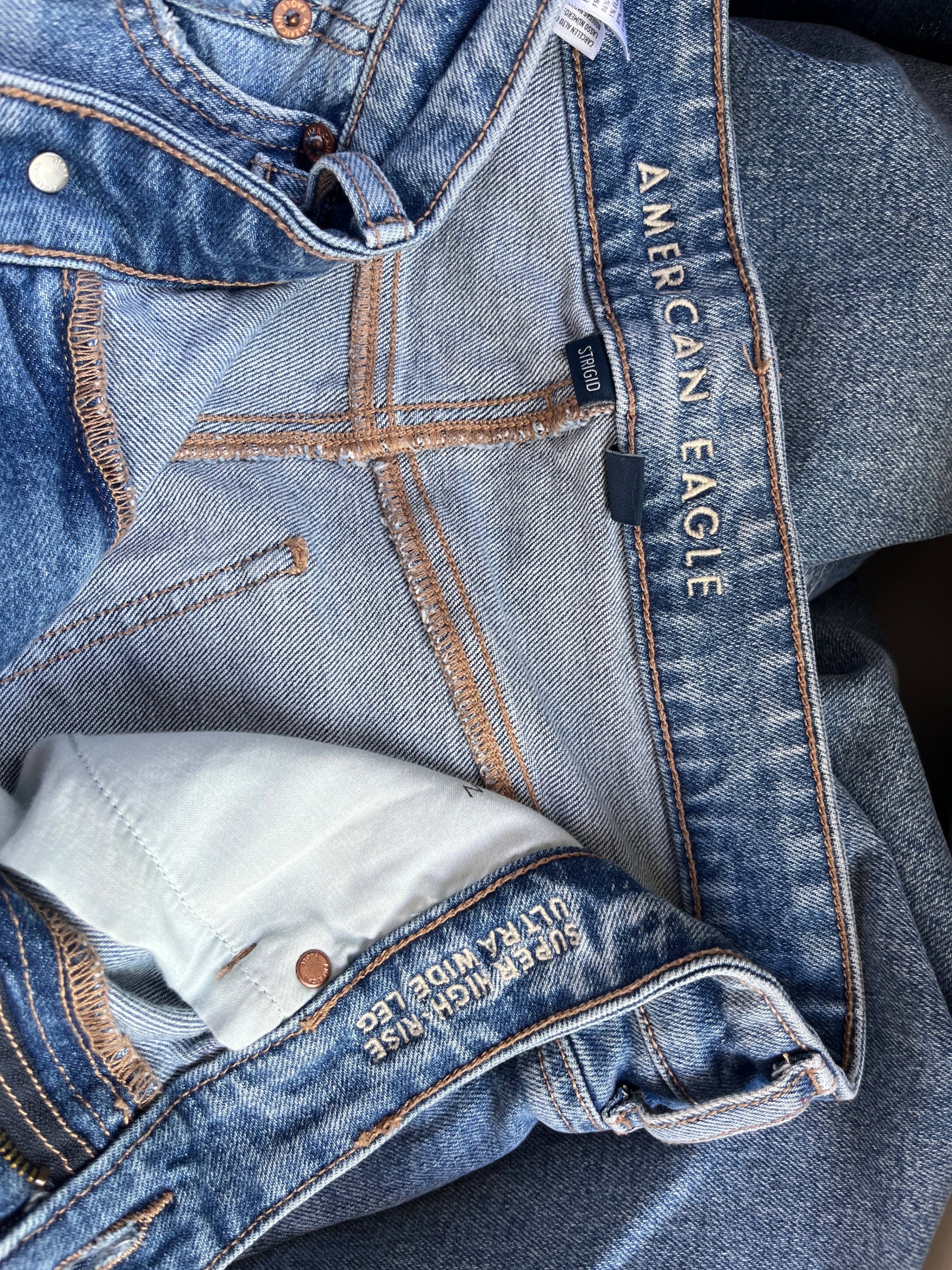 American Eagle Ultra High-Waisted Wide Leg Jeans - photo 3