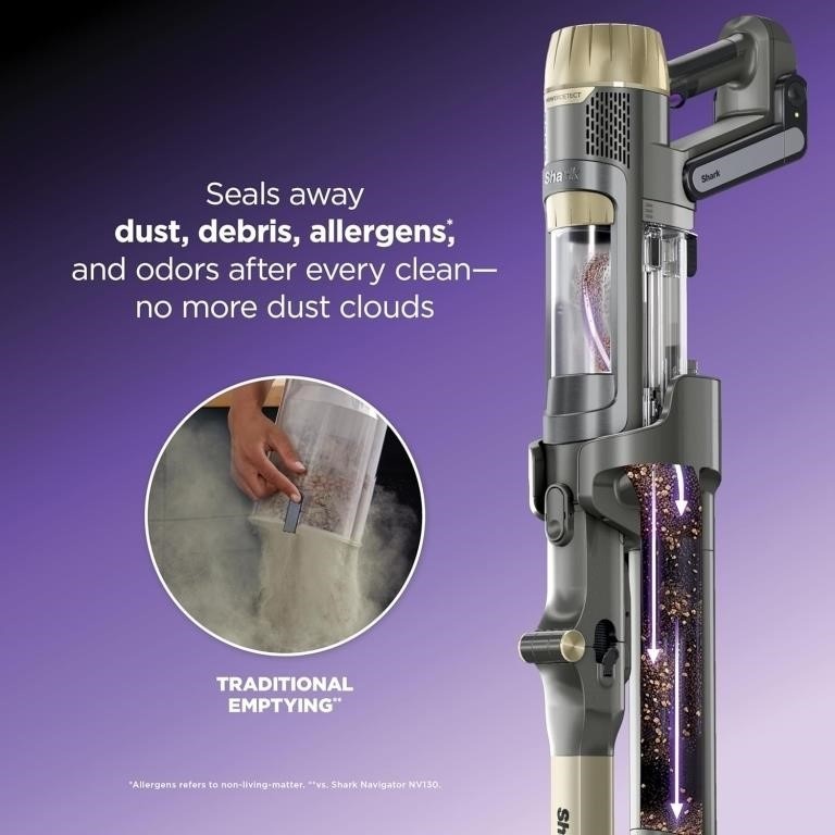 Shark PowerDetect Clean & Empty Cordless Vacuum (IP3253) – NOB - photo 2