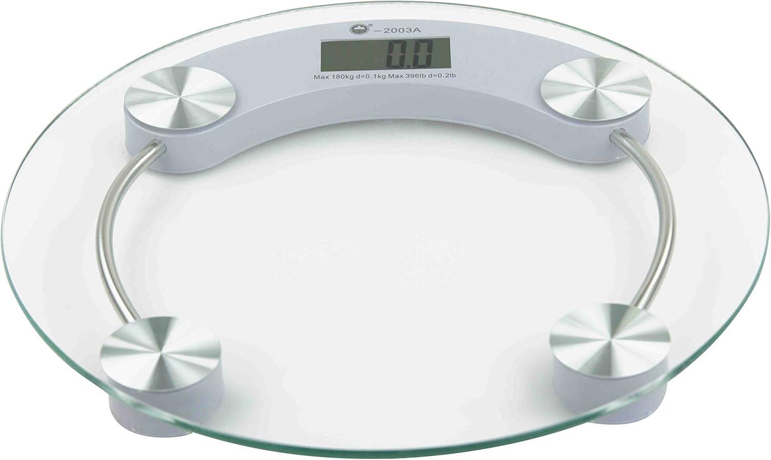 Round Digital Bathroom Scale – Modern Glass - photo 5