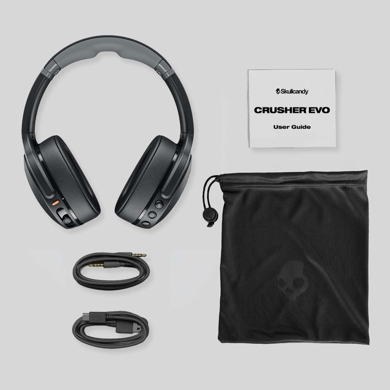 Skullcandy Crusher Evo Over-Ear Sound Isolating Bluetooth -Black - photo 4