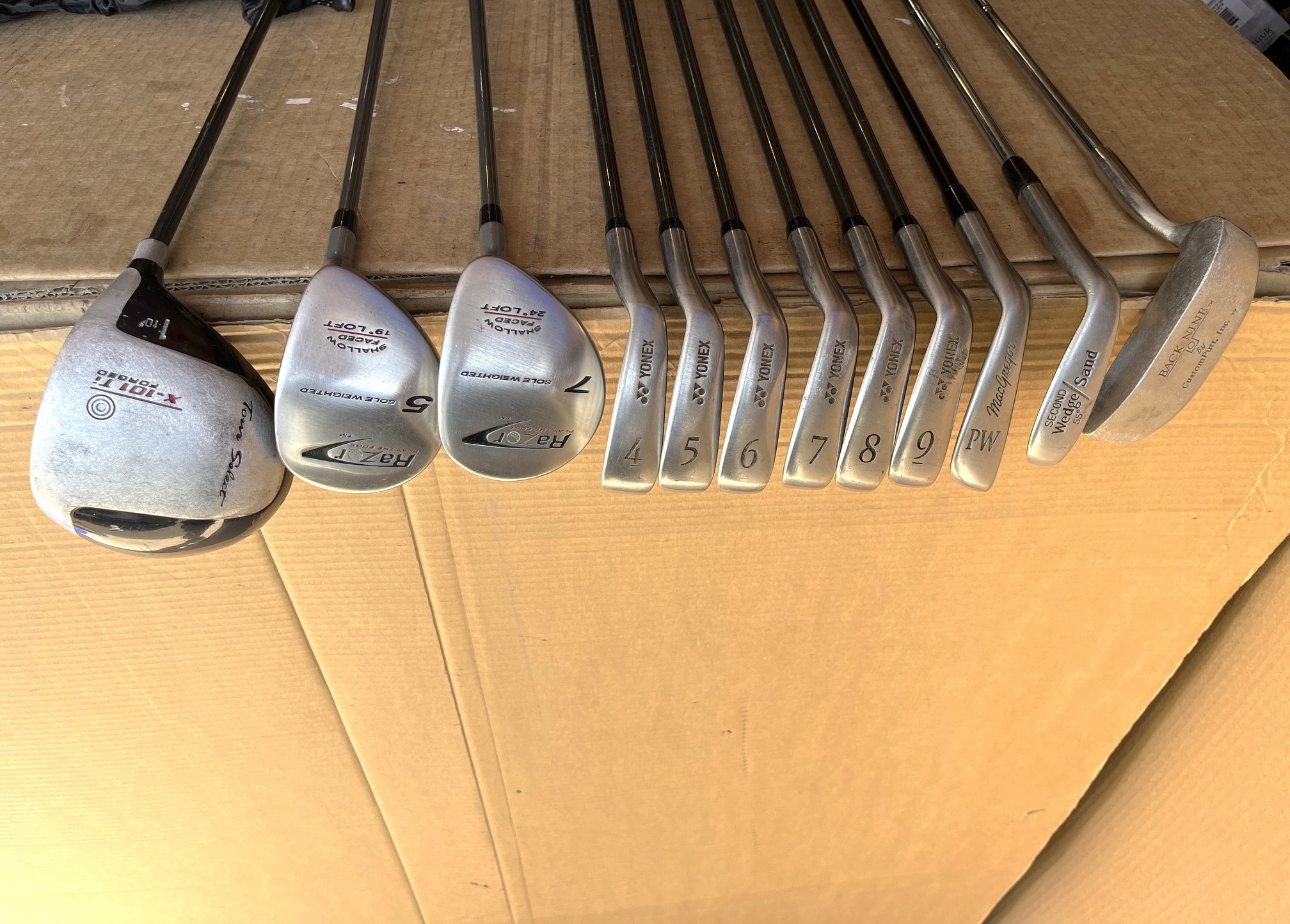 Men’s golf clubs with golf bag – complete set - RH - photo 4
