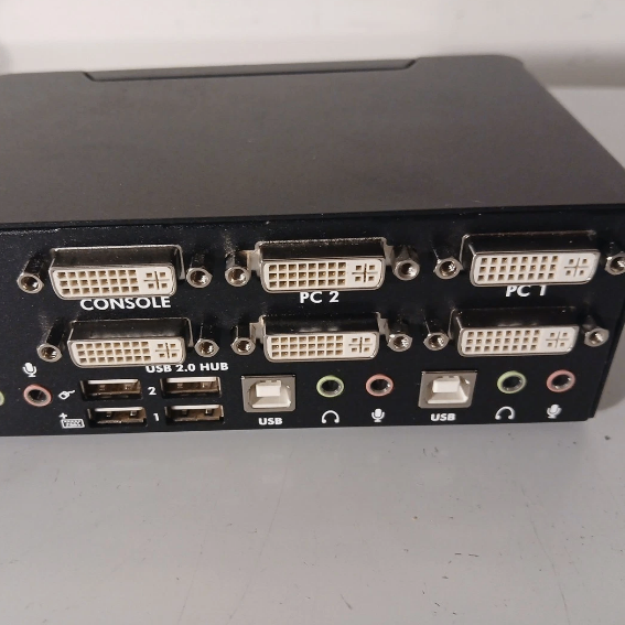 2 Port Dual DVI USB KVM Switch