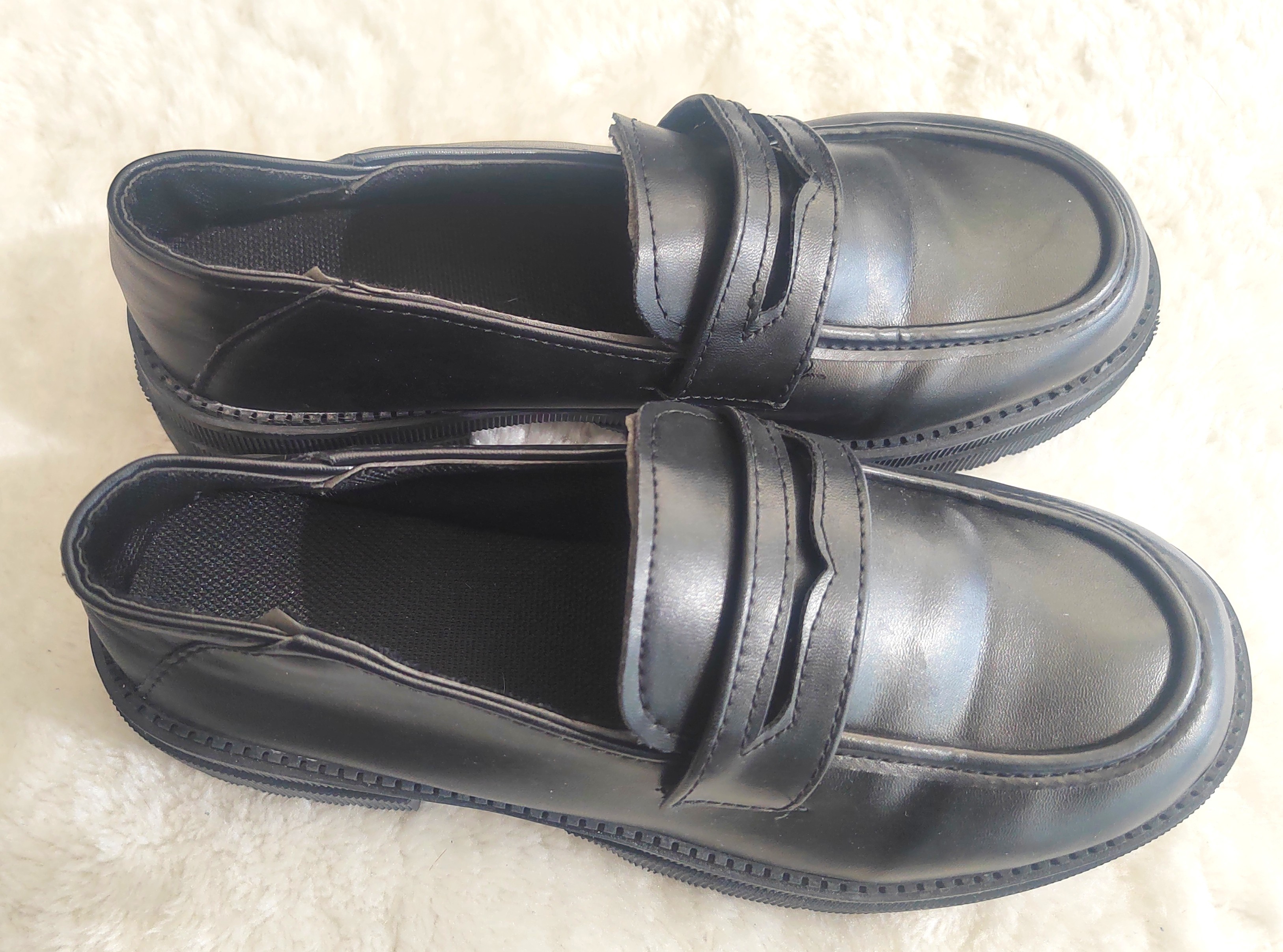 Black Loafer Shoes
