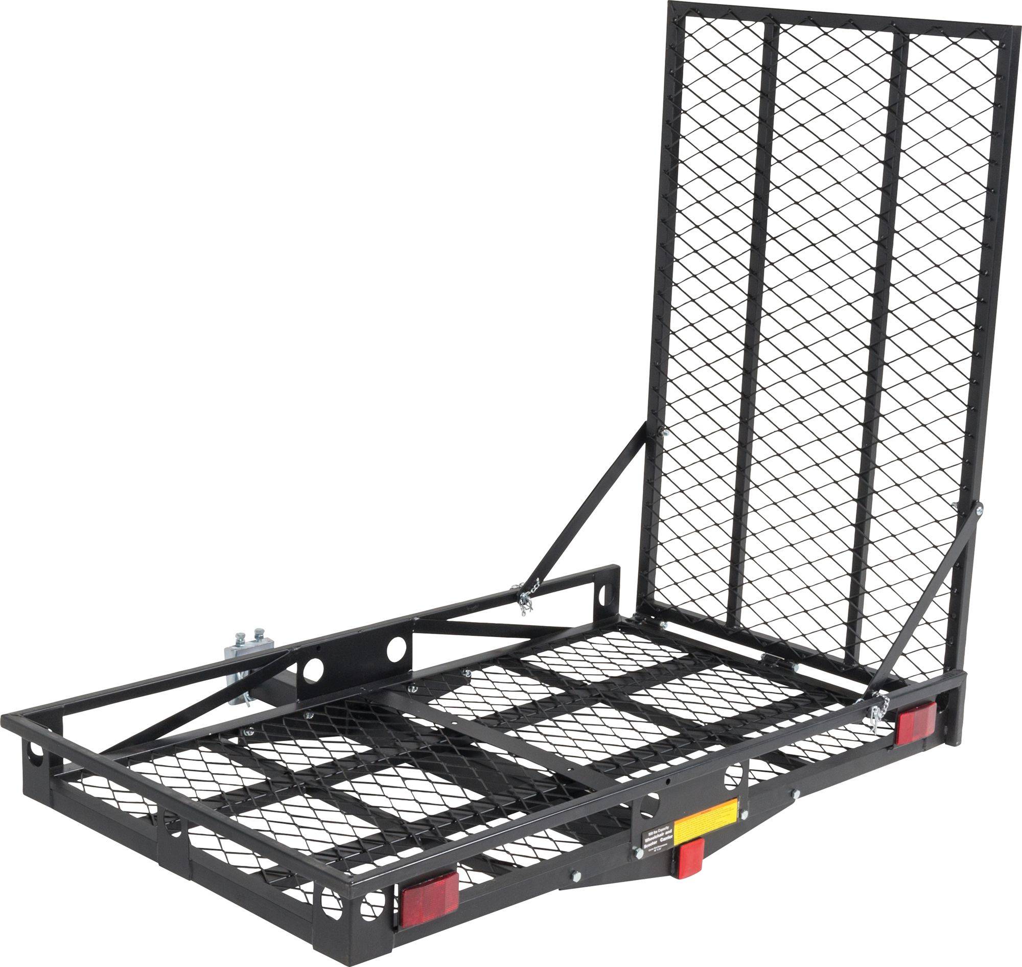 48 x 30 in. 500 lb Steel Hitch-Mount Cargo Carrier - photo 3