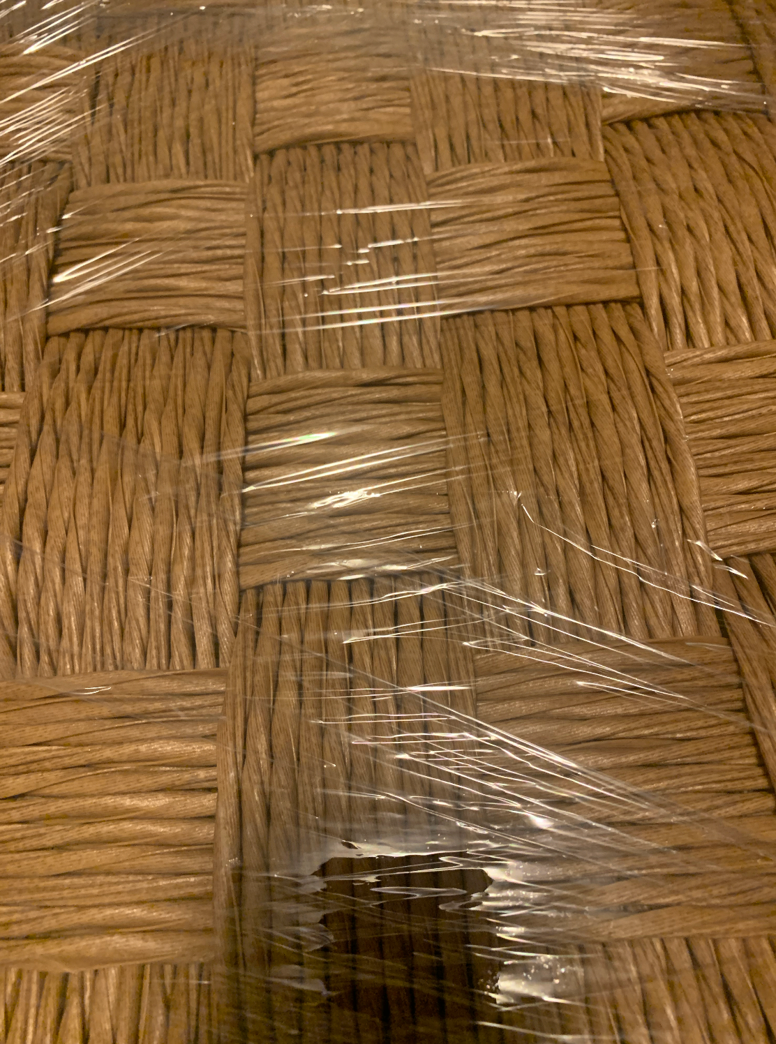 New Indoor/Outdoor Coffee Table (Wood and Wicker) - photo 3