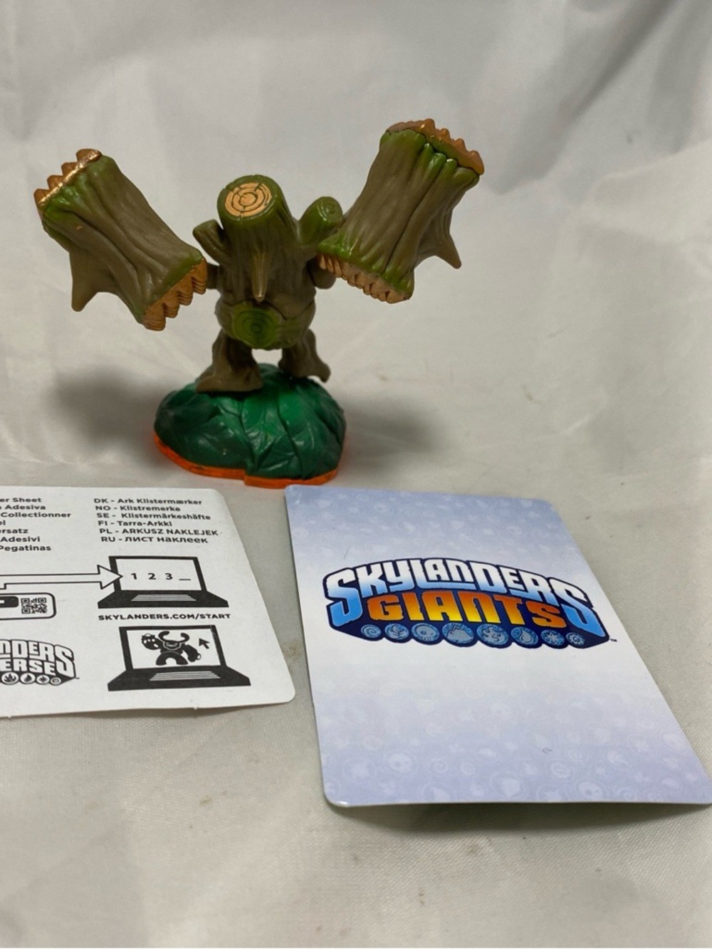 Skylanders Giants STUMP SMASH Series 2 Figure w/ Sticker Sheet N - photo 2