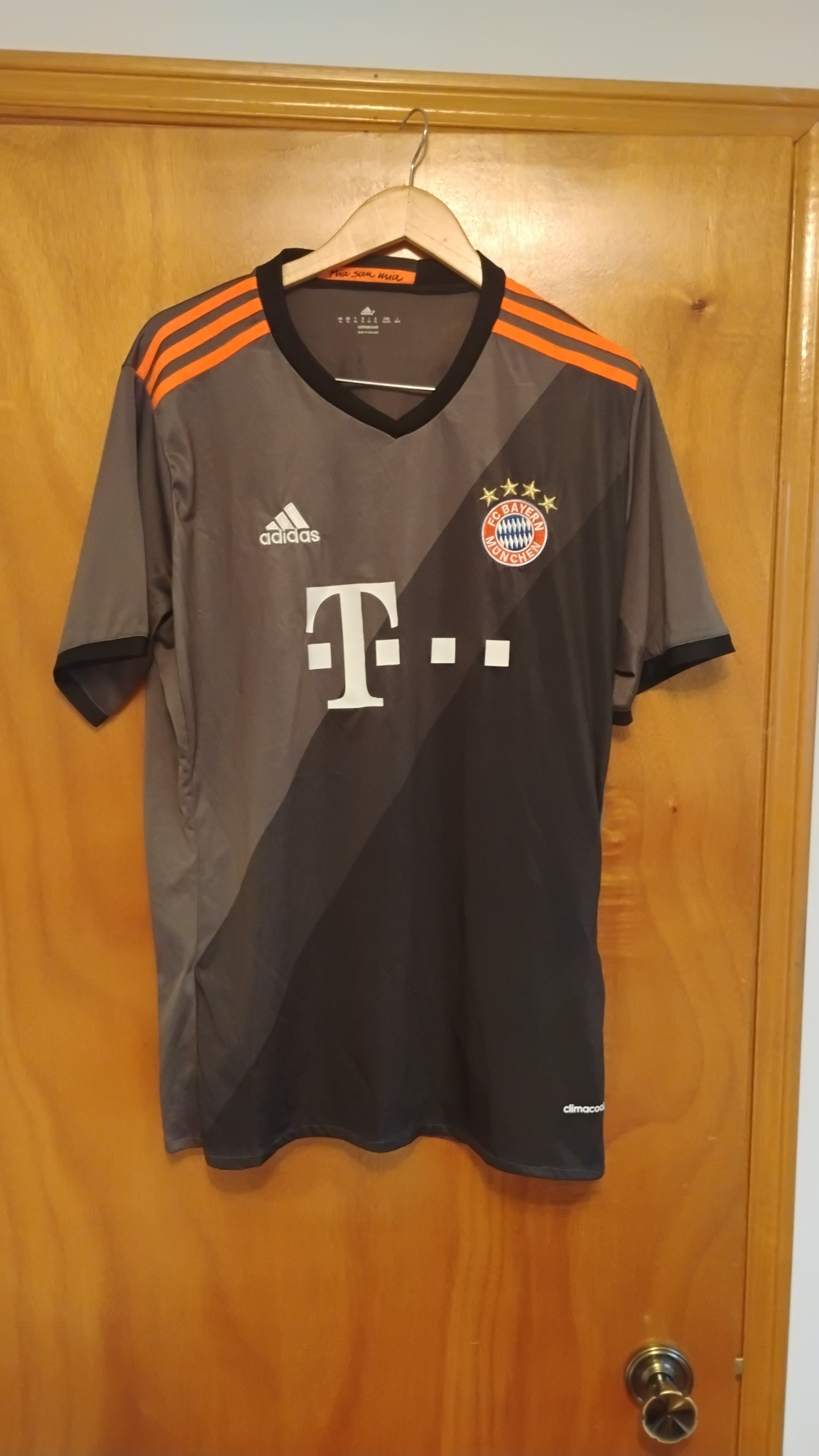 FC Bayern Munich 2016-17 Grey Away Jersey