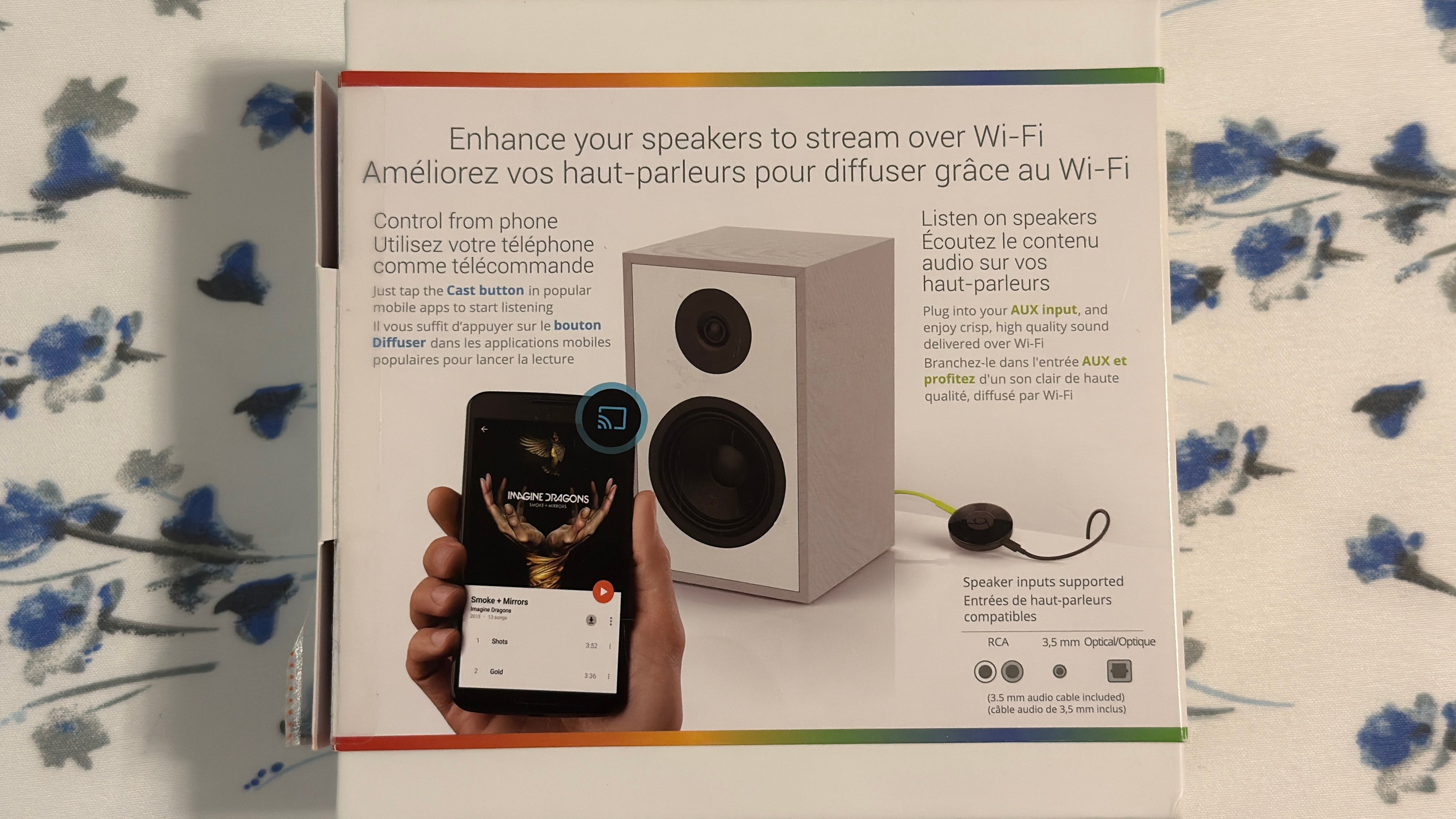 Google Chromecast Audio RUX-J42 - Like New Condition - photo 3