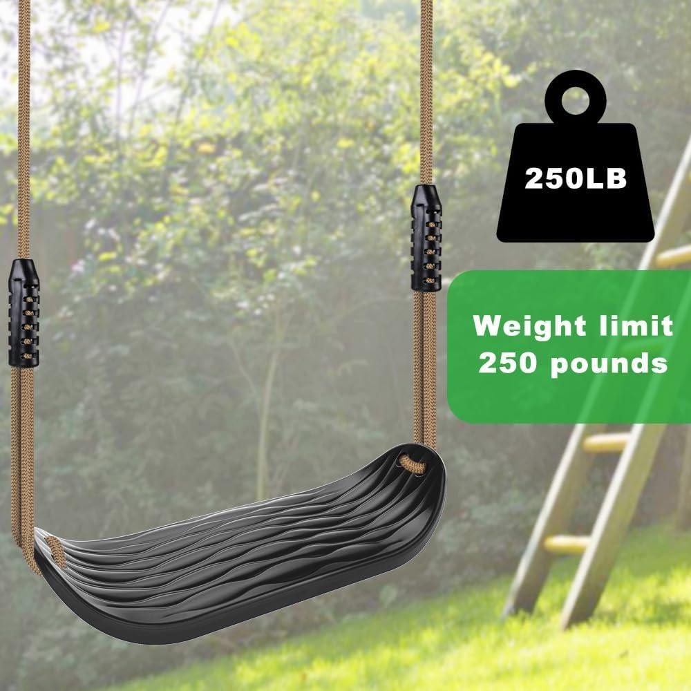 Swing Seat, Non Slip Tree Swing Set with Adjustable Rope - photo 2