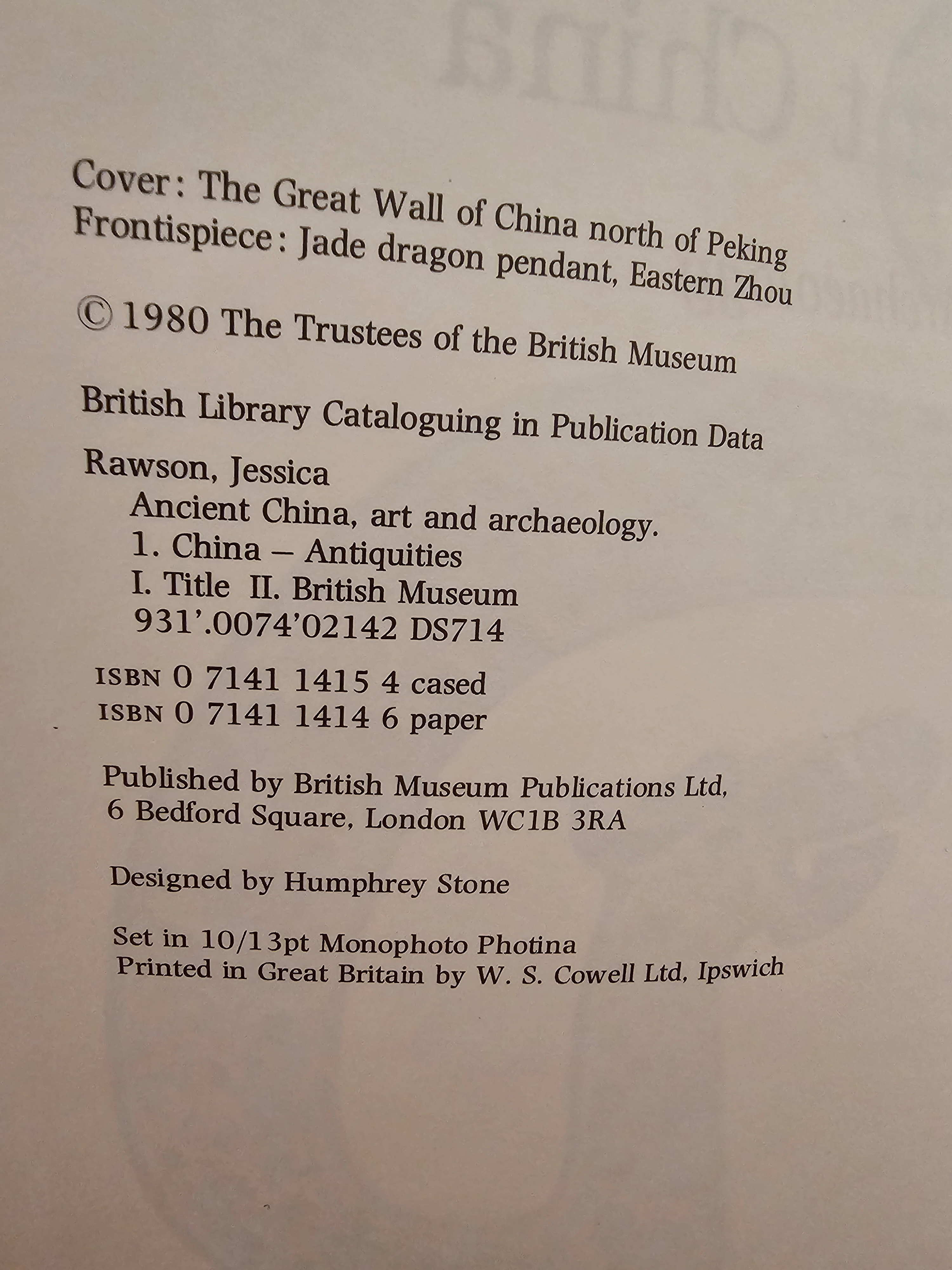 Ancient China: Art and Archaeology - photo 2
