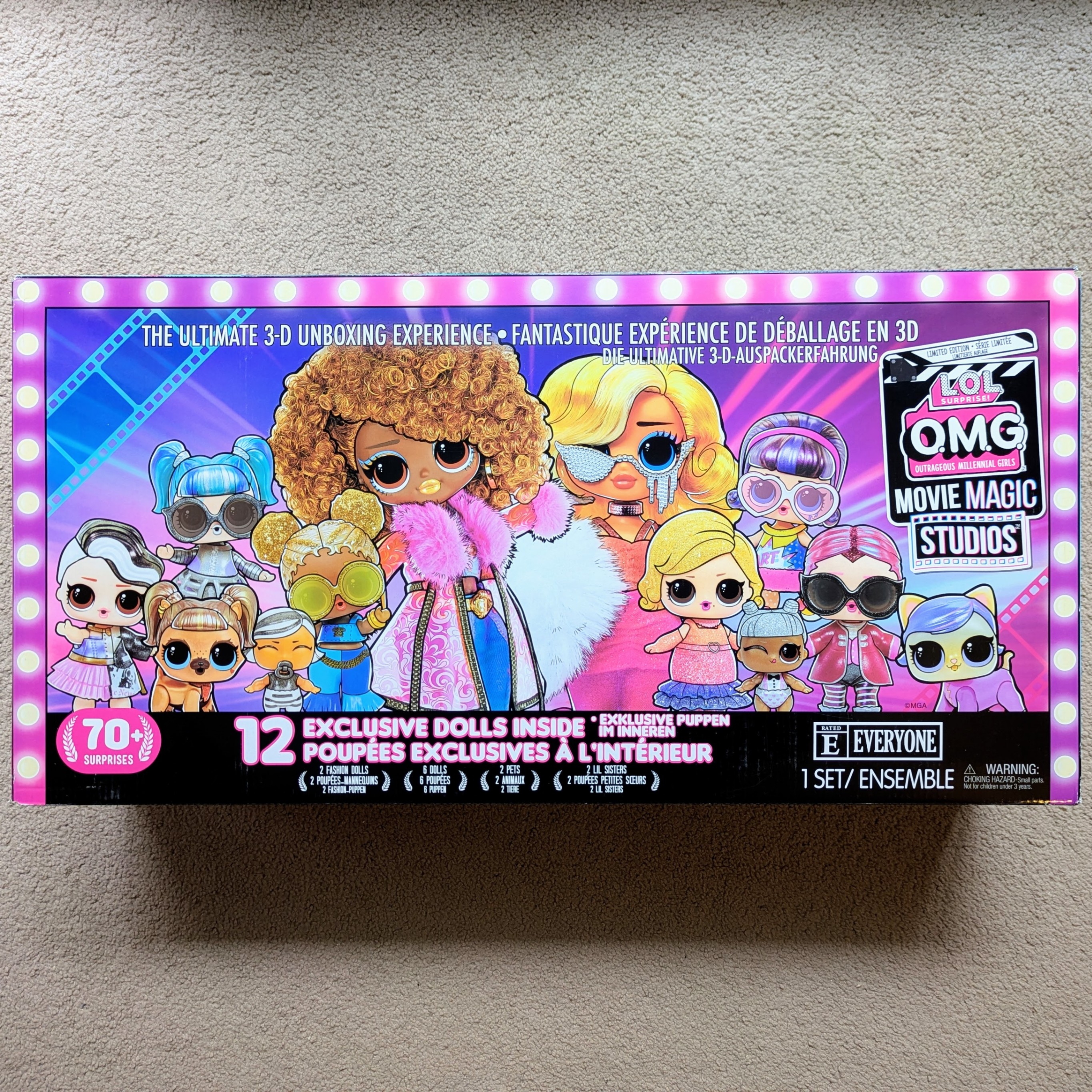 LOL Surprise OMG Movie Magic Studios Playset