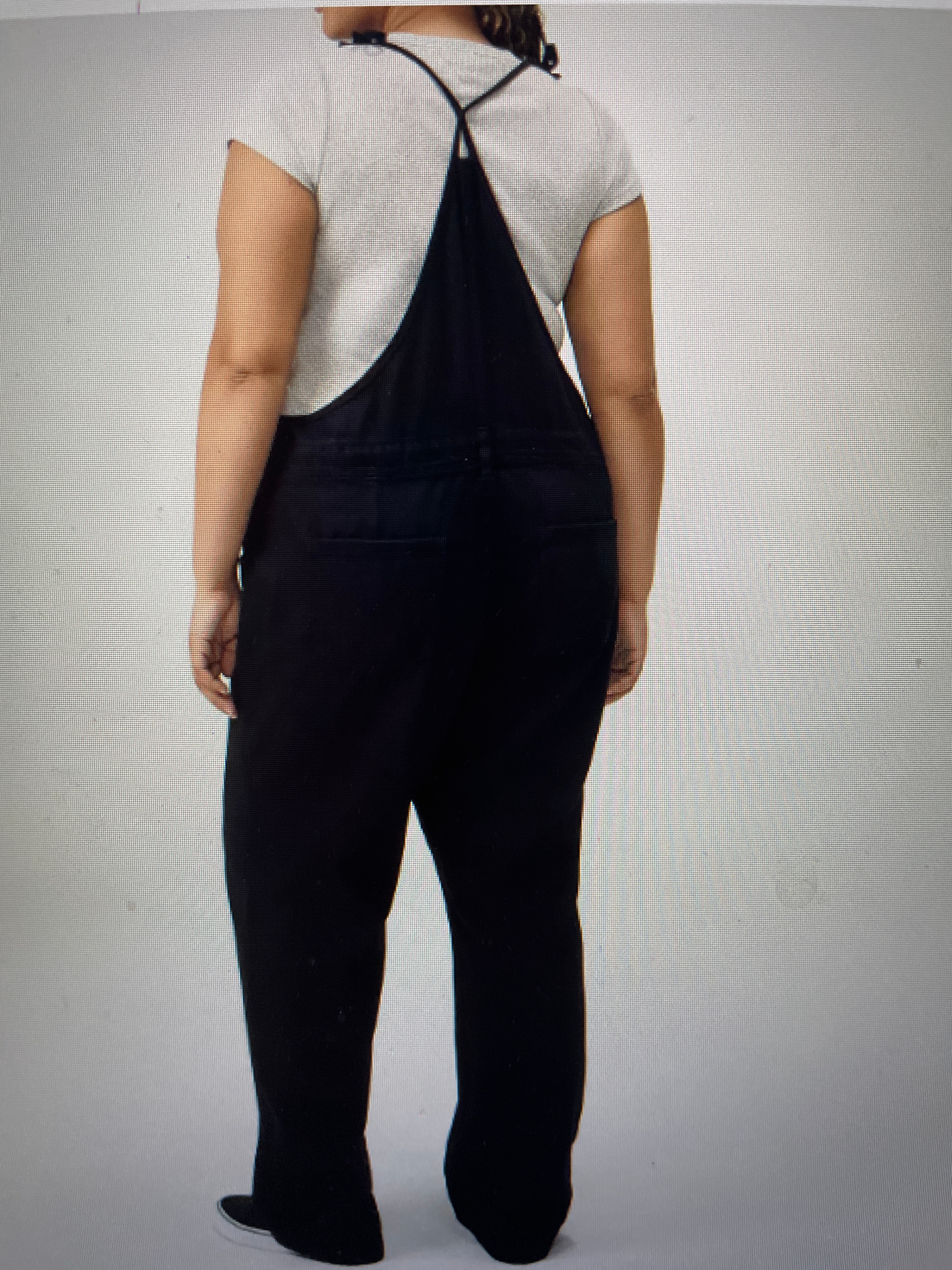 NEW - Torrid Women's Black Lightweight Denim Overalls - photo 2