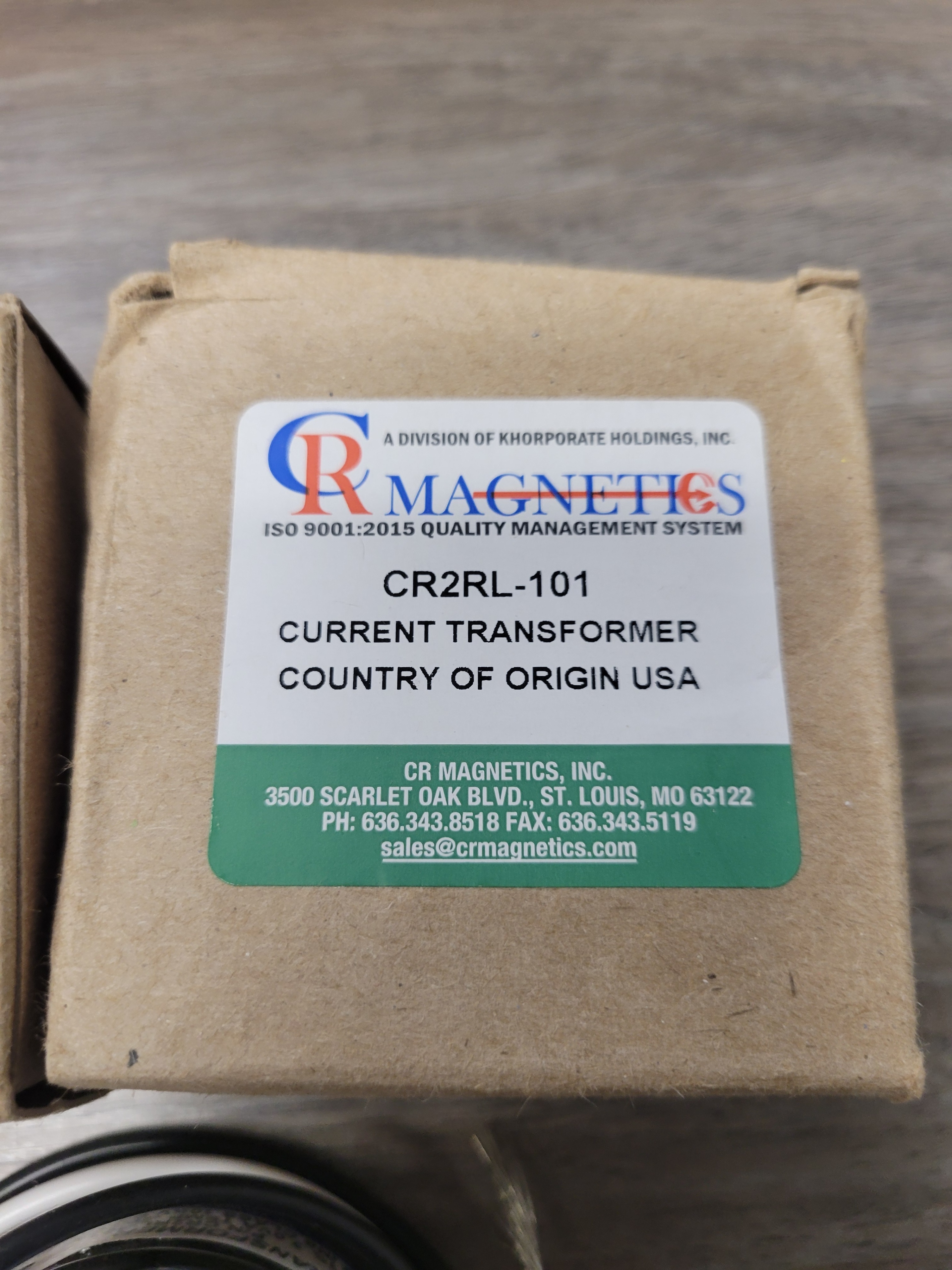 CR Magnetics CR2RL-101 Current Transformer - photo 2