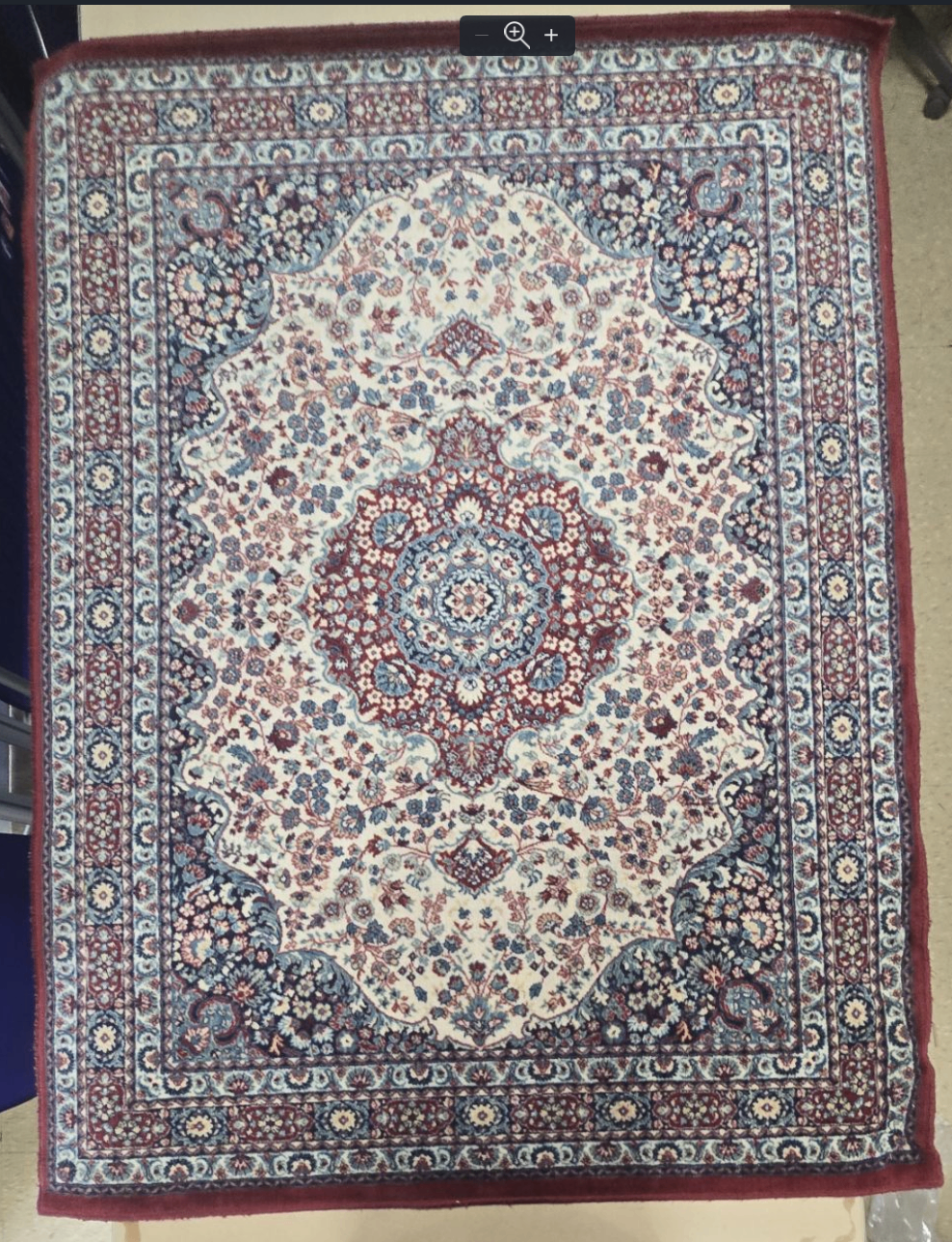 Vintage 5'x6.5' Traditional Persian-Style Rug - Freshly Cleaned