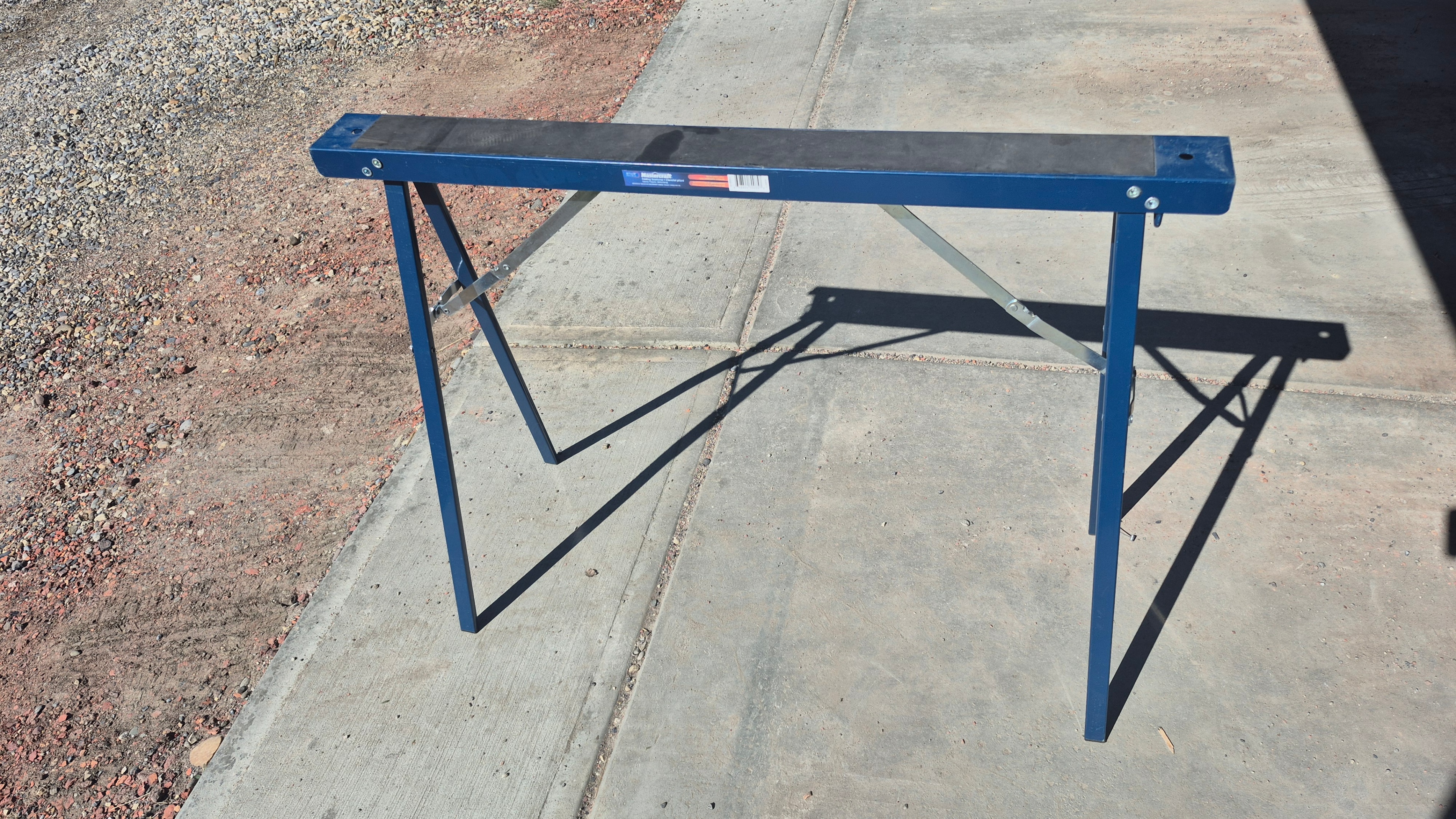 Mastercraft Folding Sawhorse, Set of 2 - photo 3
