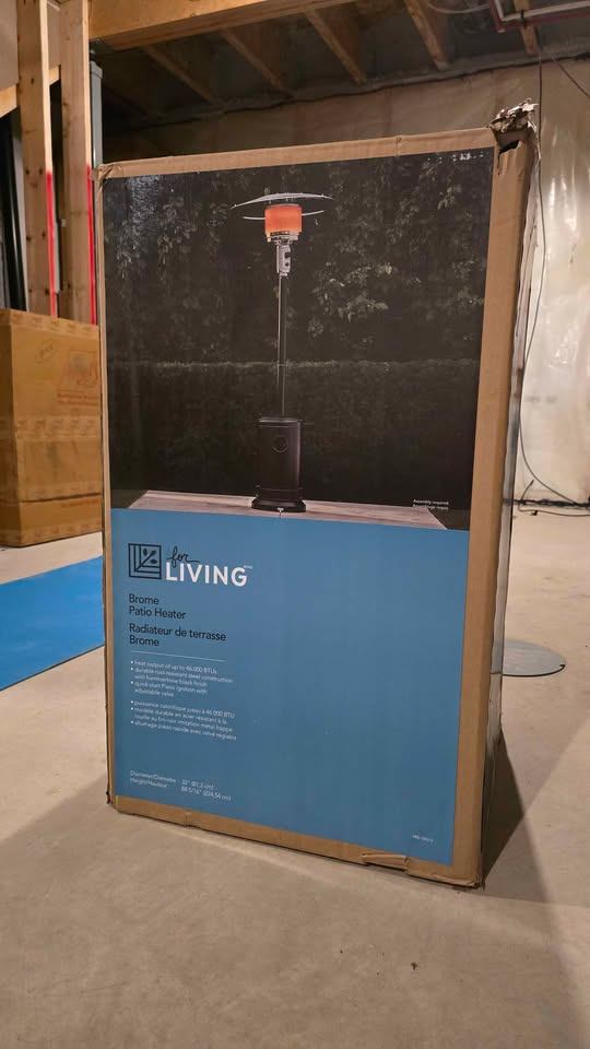 BRAND NEW Brome Outdoor Patio Heater – Sealed in Box