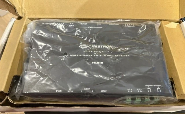 Crestron HD-RX-4K-210-C-E 4K Multiformat Switch and Receiver