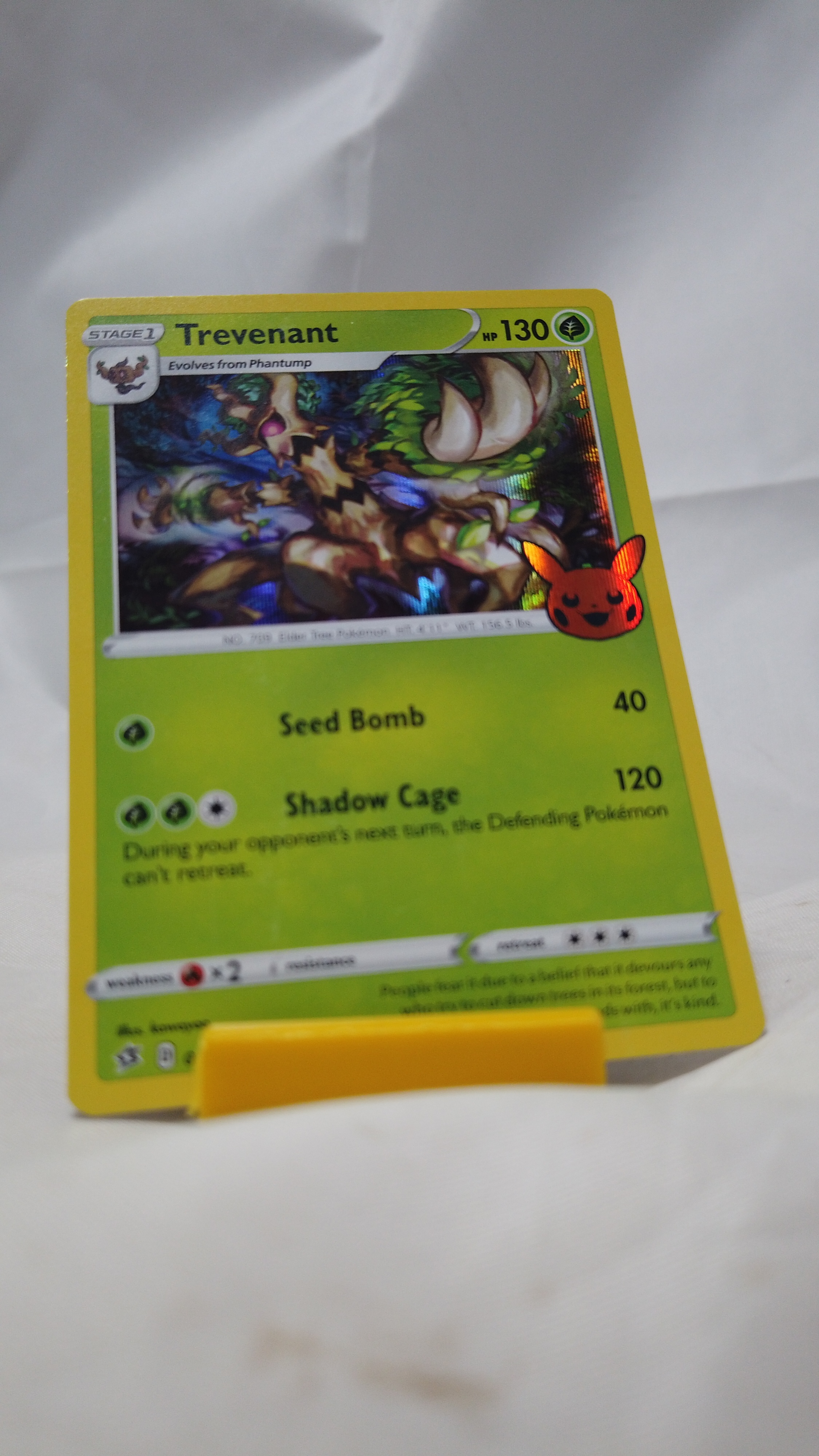 Pokemon Trevenant 15/192 Rebel Clash Holo Rare P
