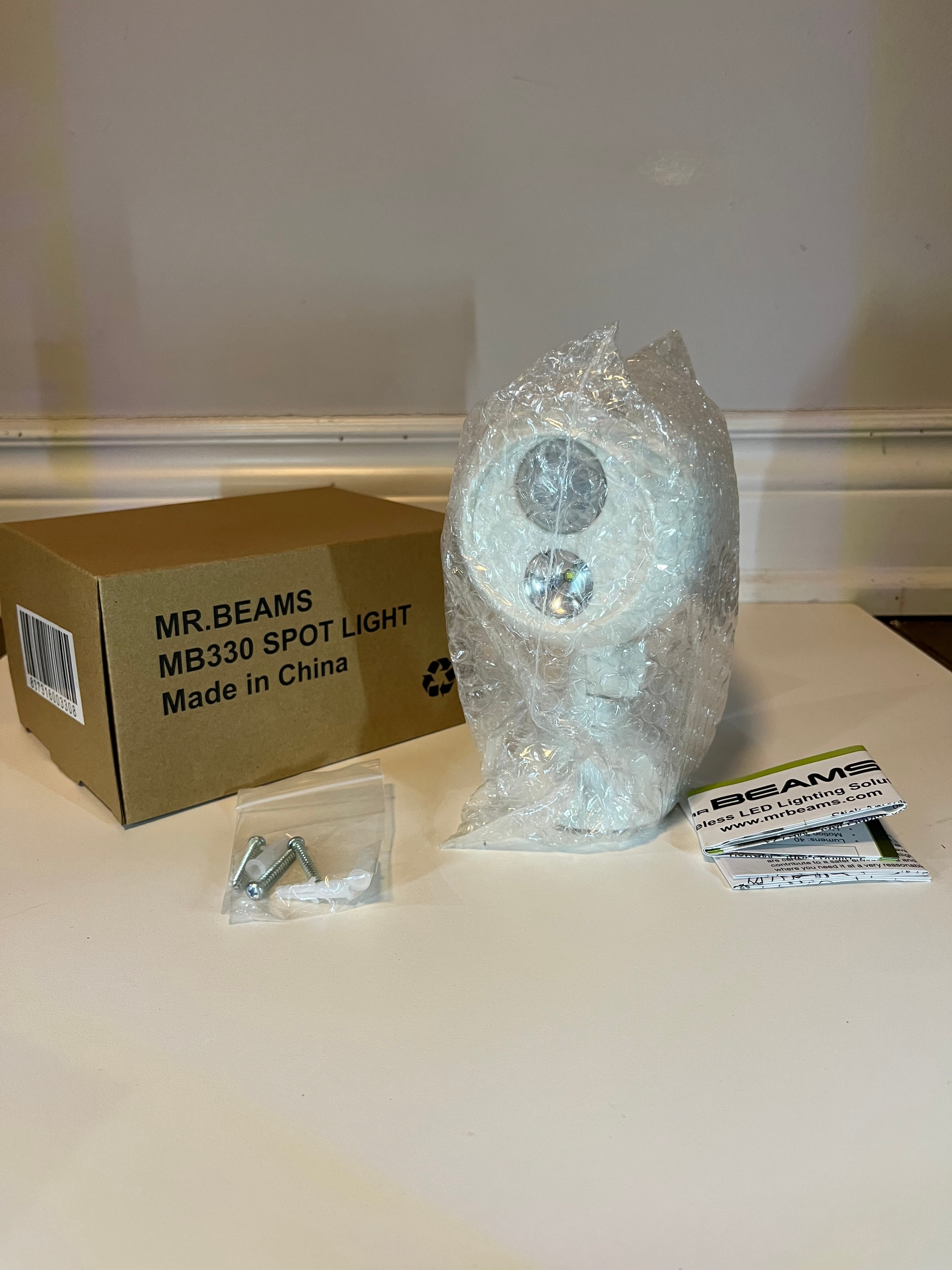 Mr. Beams Wireless Motion Sensor Weatherproof LED Spotlight
