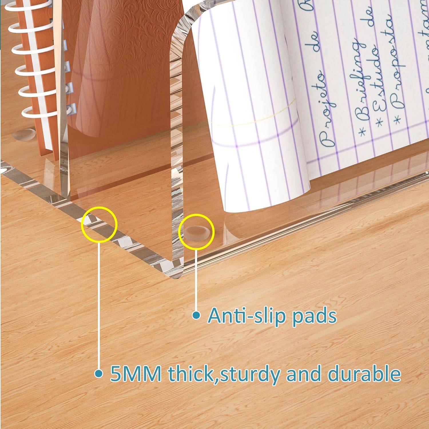 Clear Acrylic Desk Organizer Tray - photo 5