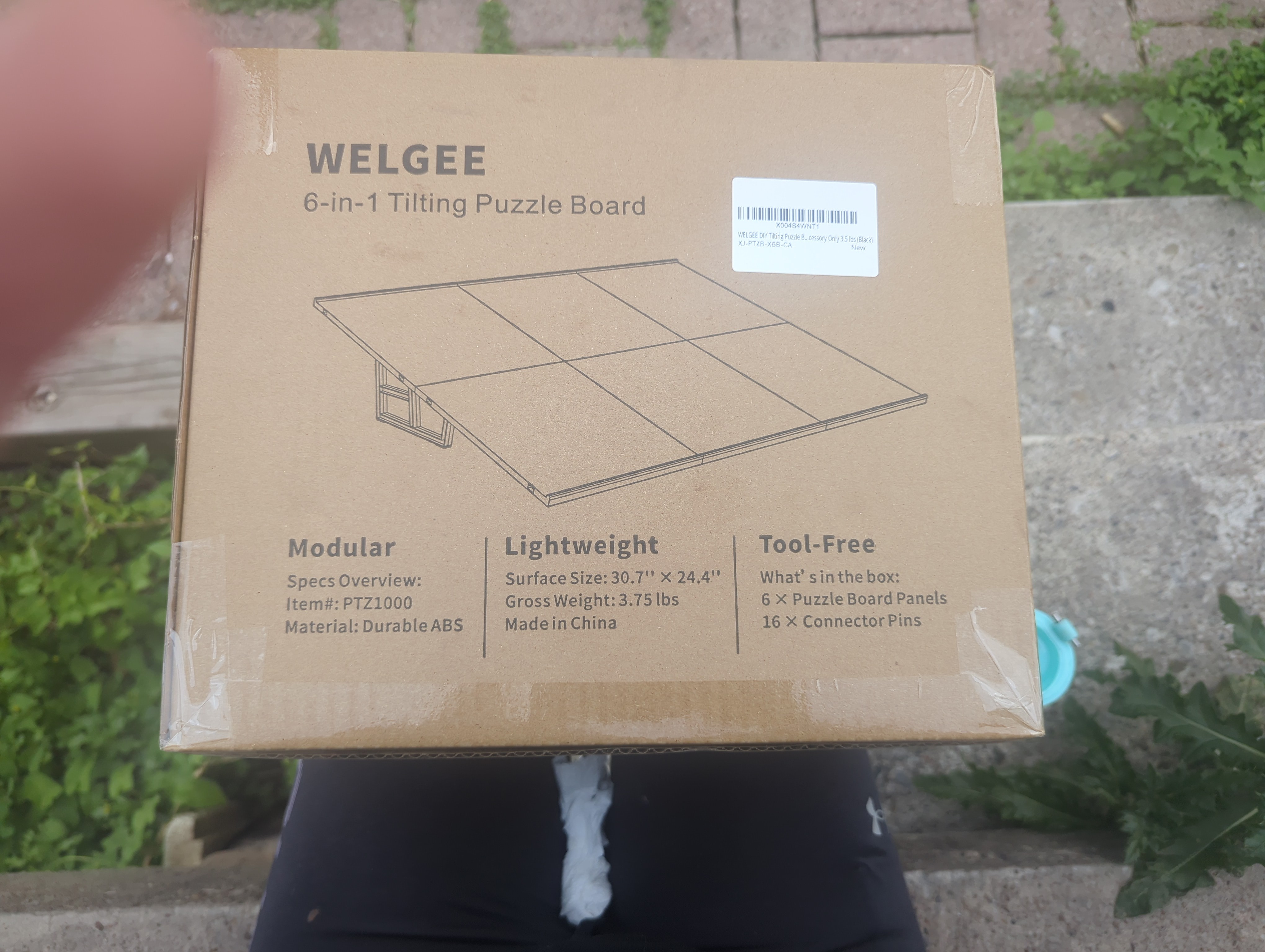 WELGEE 6-in-1 Tilting Puzzle Board - photo 2