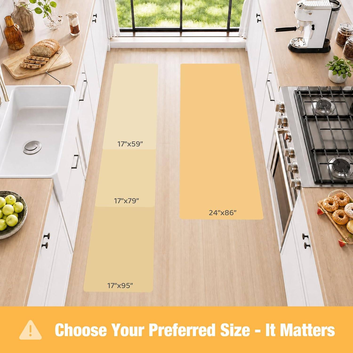 Anti Fatigue Mat Kitchen 17" X 95" - photo 3
