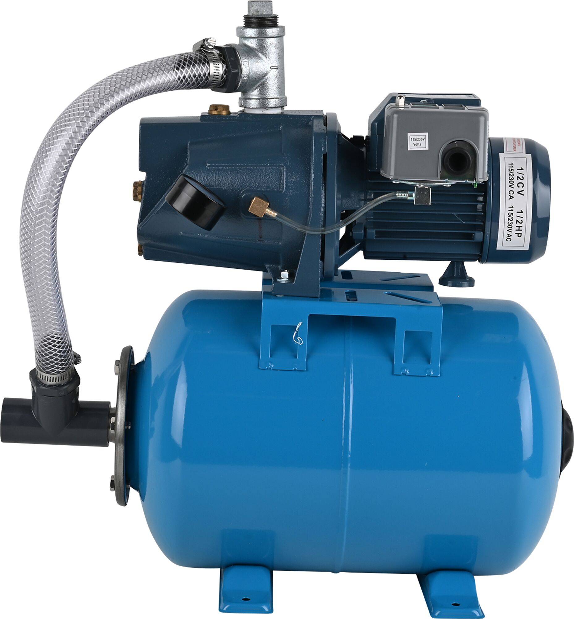 1/2 HP Shallow-Well Jet Pump with Pressure Tank - photo 3