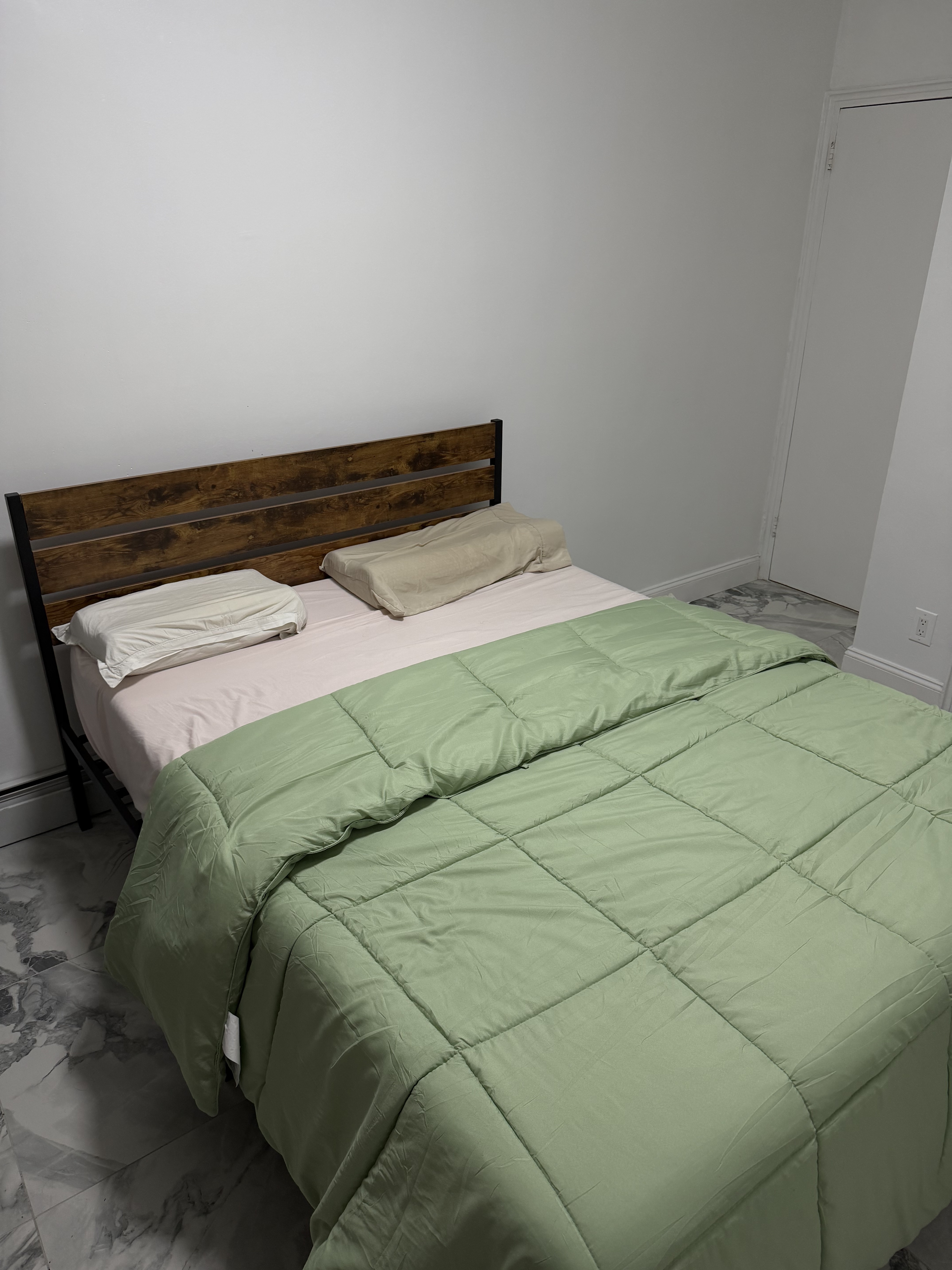 QUEEN BED FRAME AND MATTRESS - photo 2