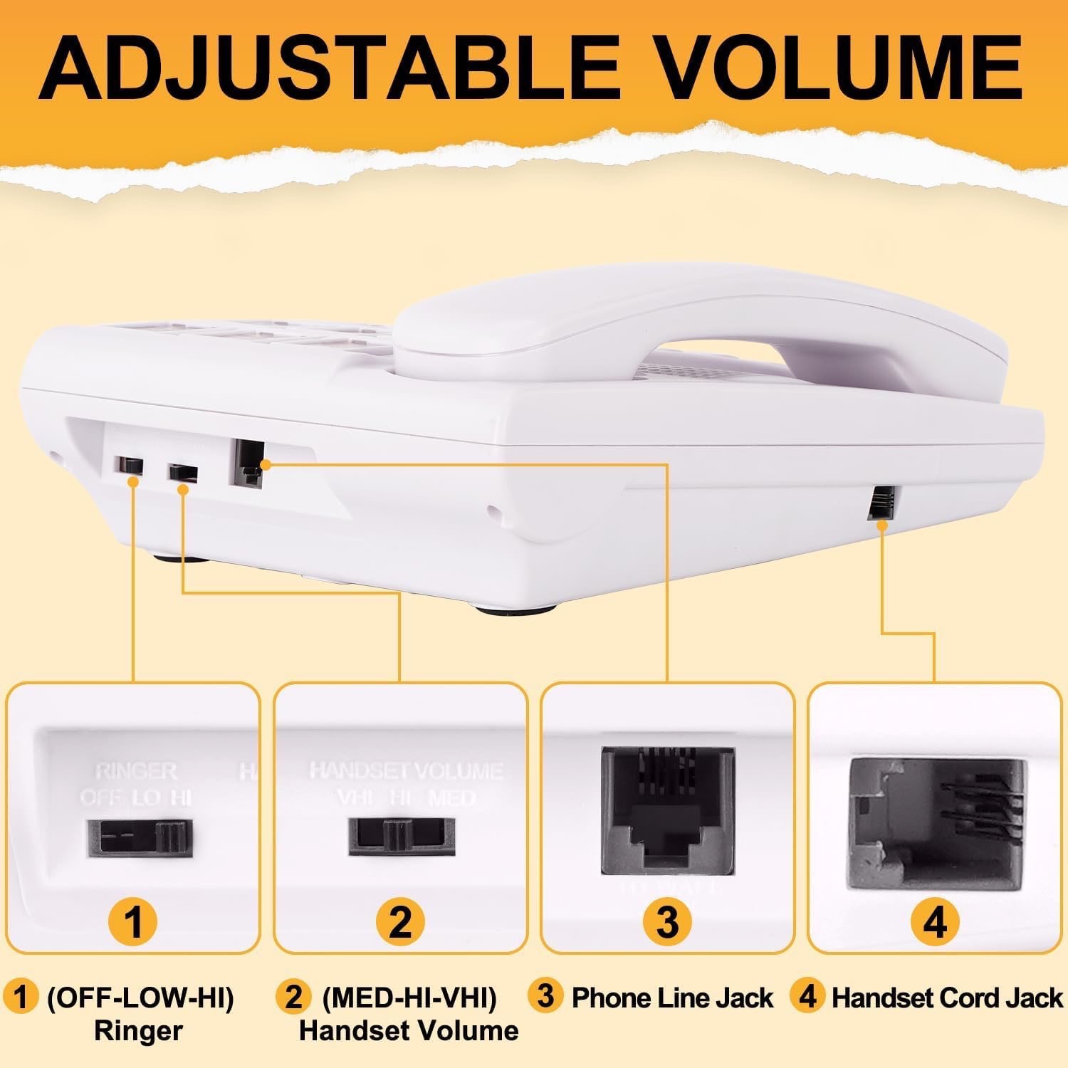 Big Button Landline Phone for Seniors - photo 2