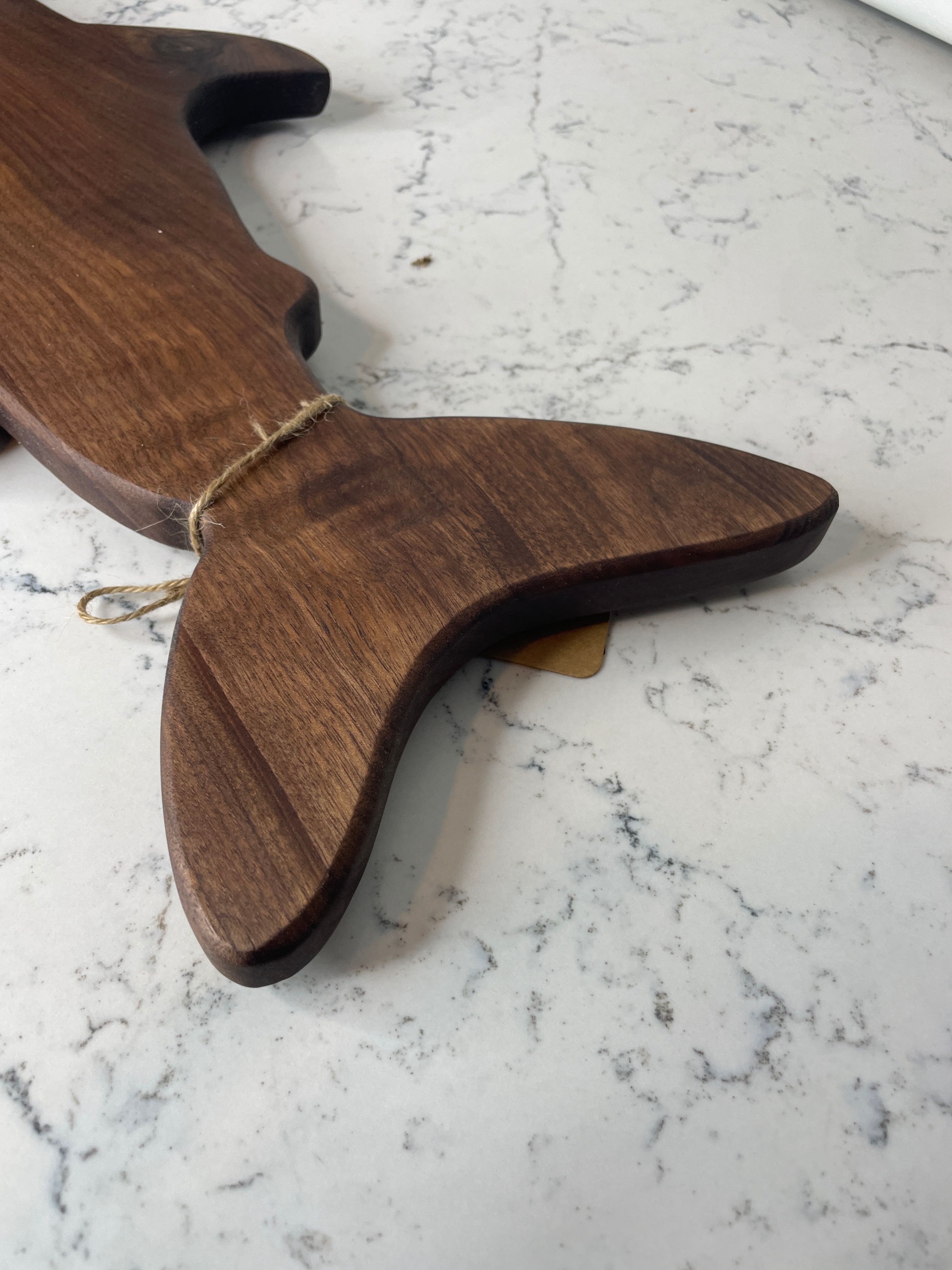 “Shark-cuterie Live Edge Black Walnut Charcuterie Board #2 - photo 4