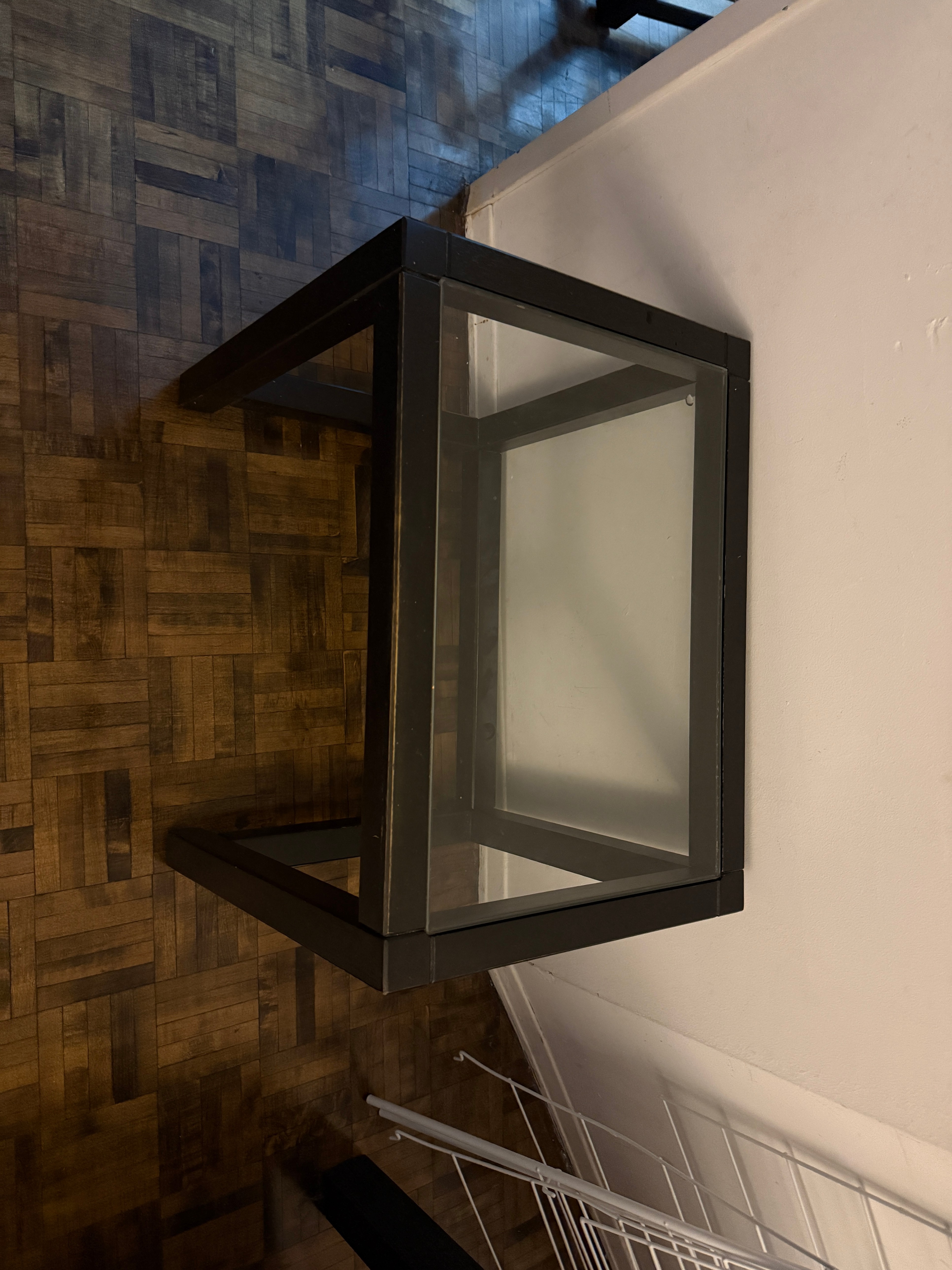 3 Glass Top Side Tables - photo 4