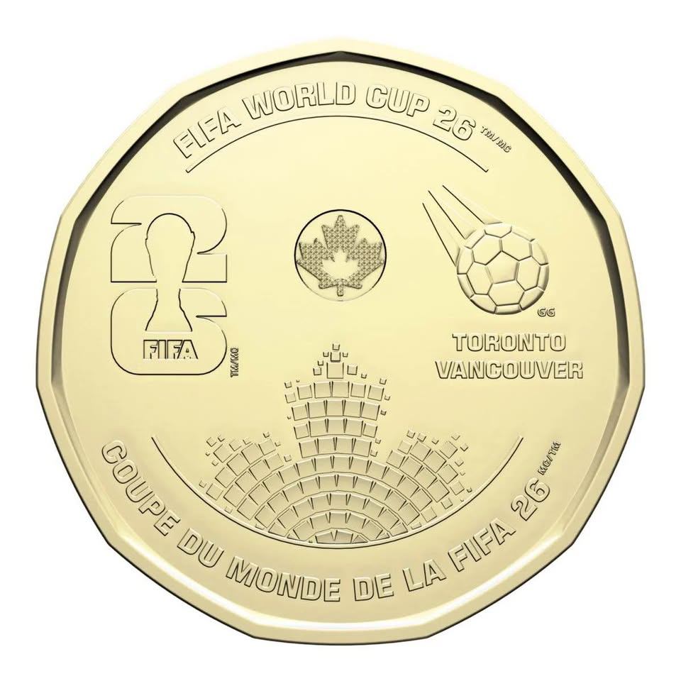 Canada 2026 FIFA World Cup 2 Dollar Coin - photo 2