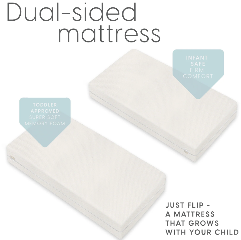 Milliard Memory Foam Dual Sided Crib Mattress - photo 2