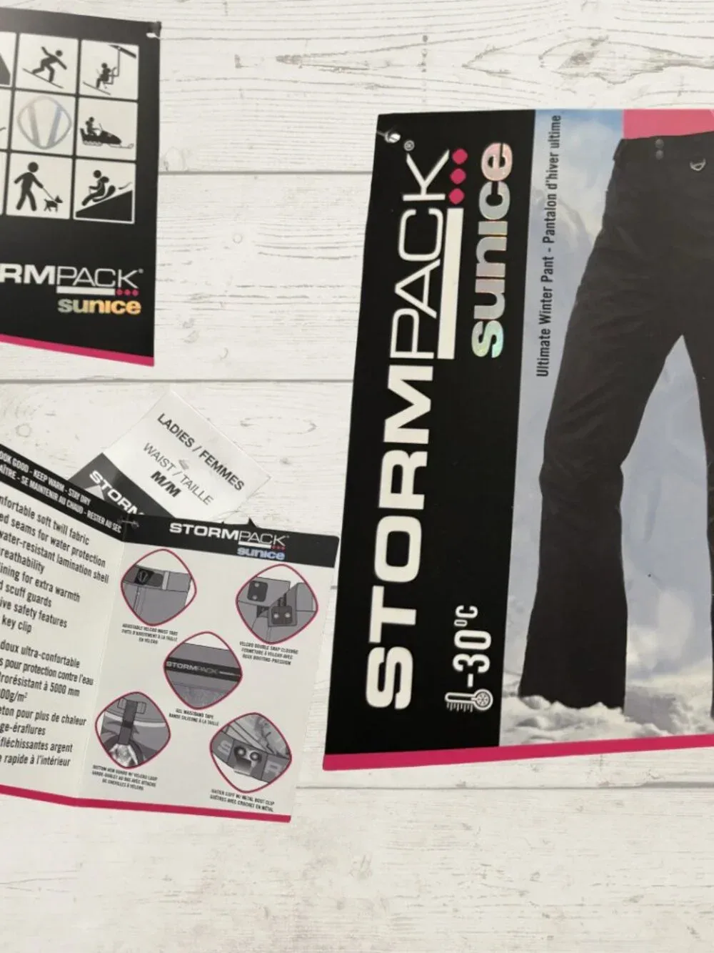 Stormpack by Sunice Ski Pants – NWT – Medium – Black - photo 3