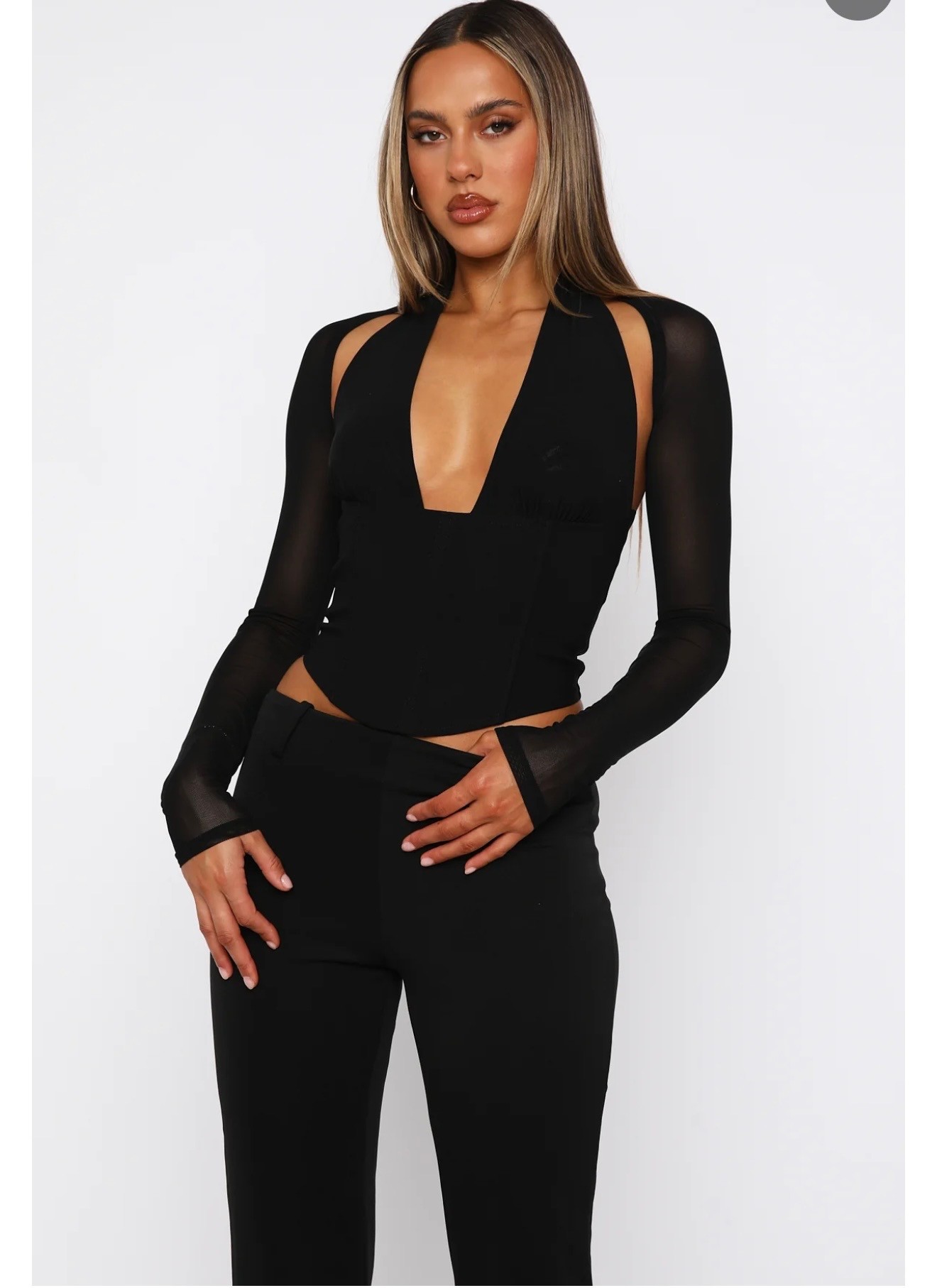 White Fox Favourite Person Long Sleeve Shrug - photo 2
