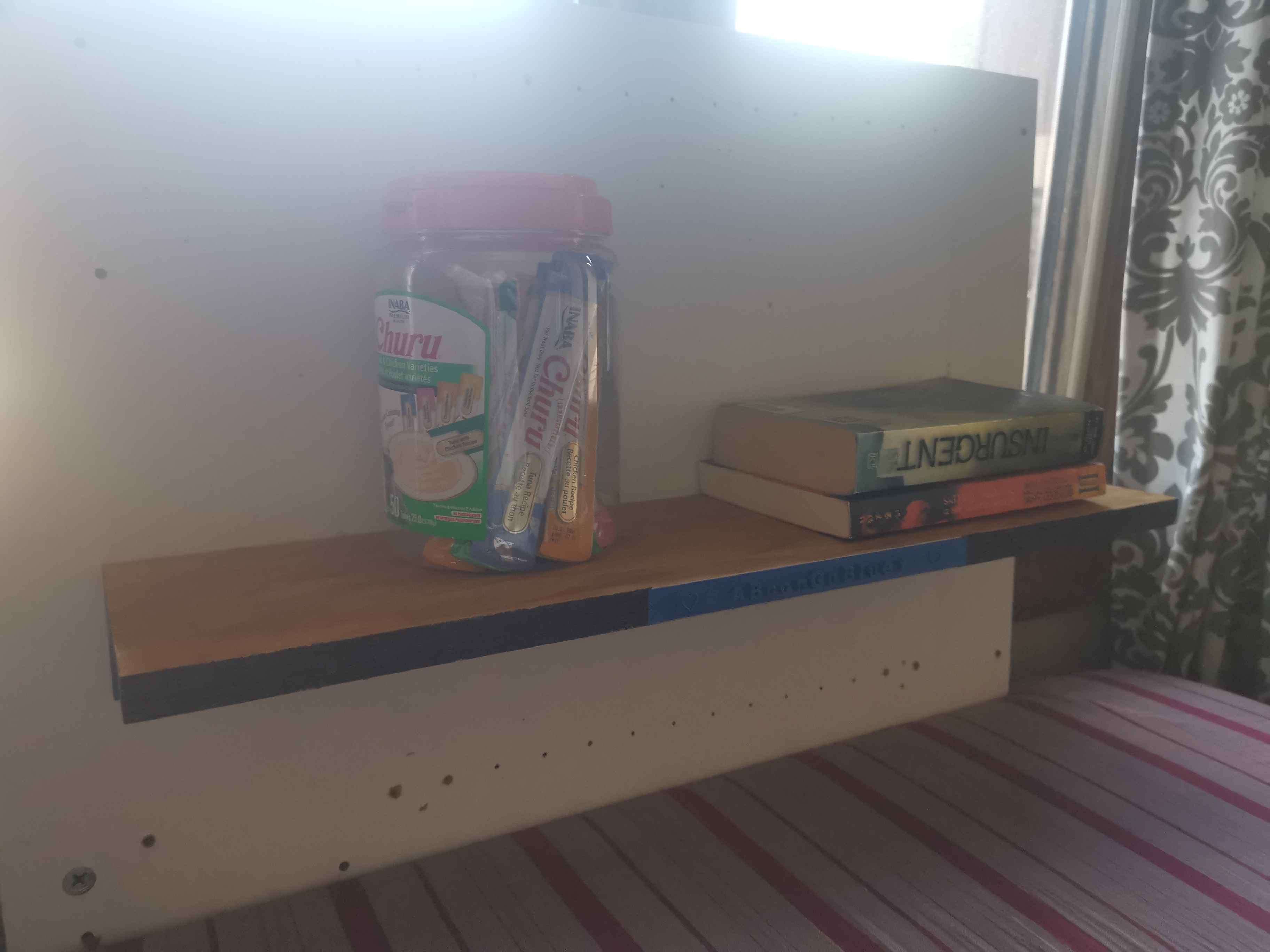 Handmade Floating Wall Shelf 24" – With Bluey Brackets $10 - photo 2