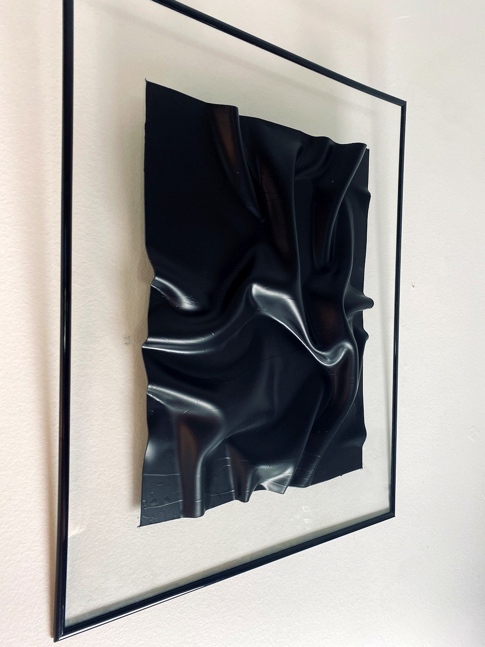 Original black framed acrylic wall art - photo 3
