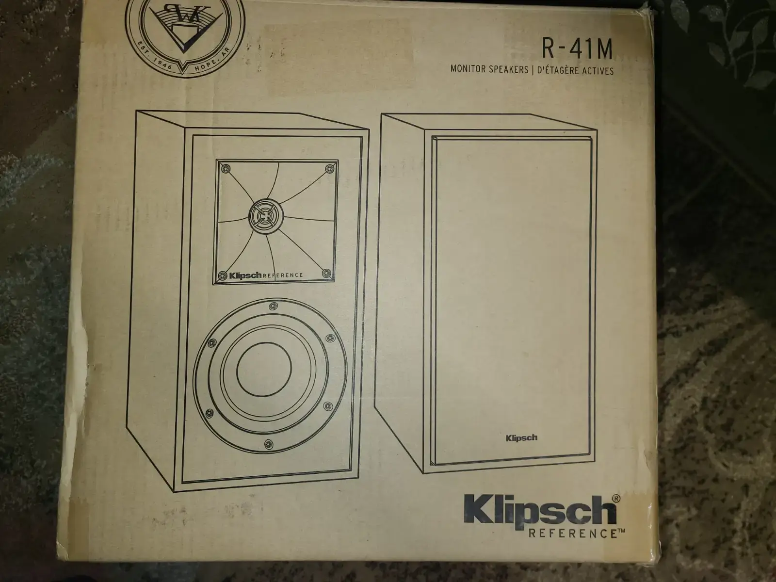🔥🔥BrandNew Klipsch R-41M Bookshelf Speakers
