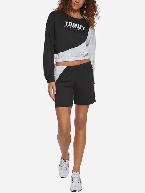 Tommy Hilfiger Women's Elastic Hem Crew Neck Sweatshirt - photo 2