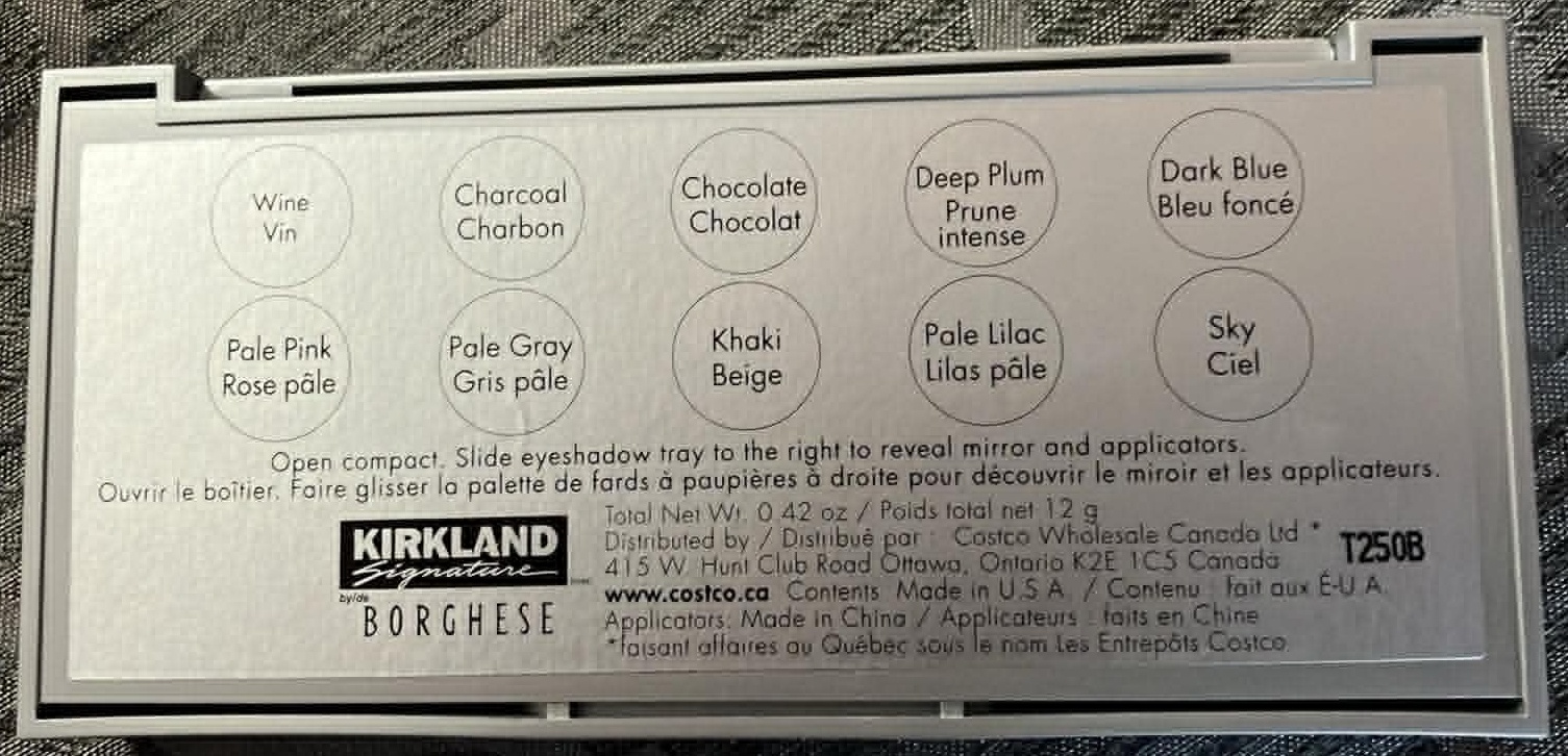 Kirkland Eyeshadow Set (New) - photo 2