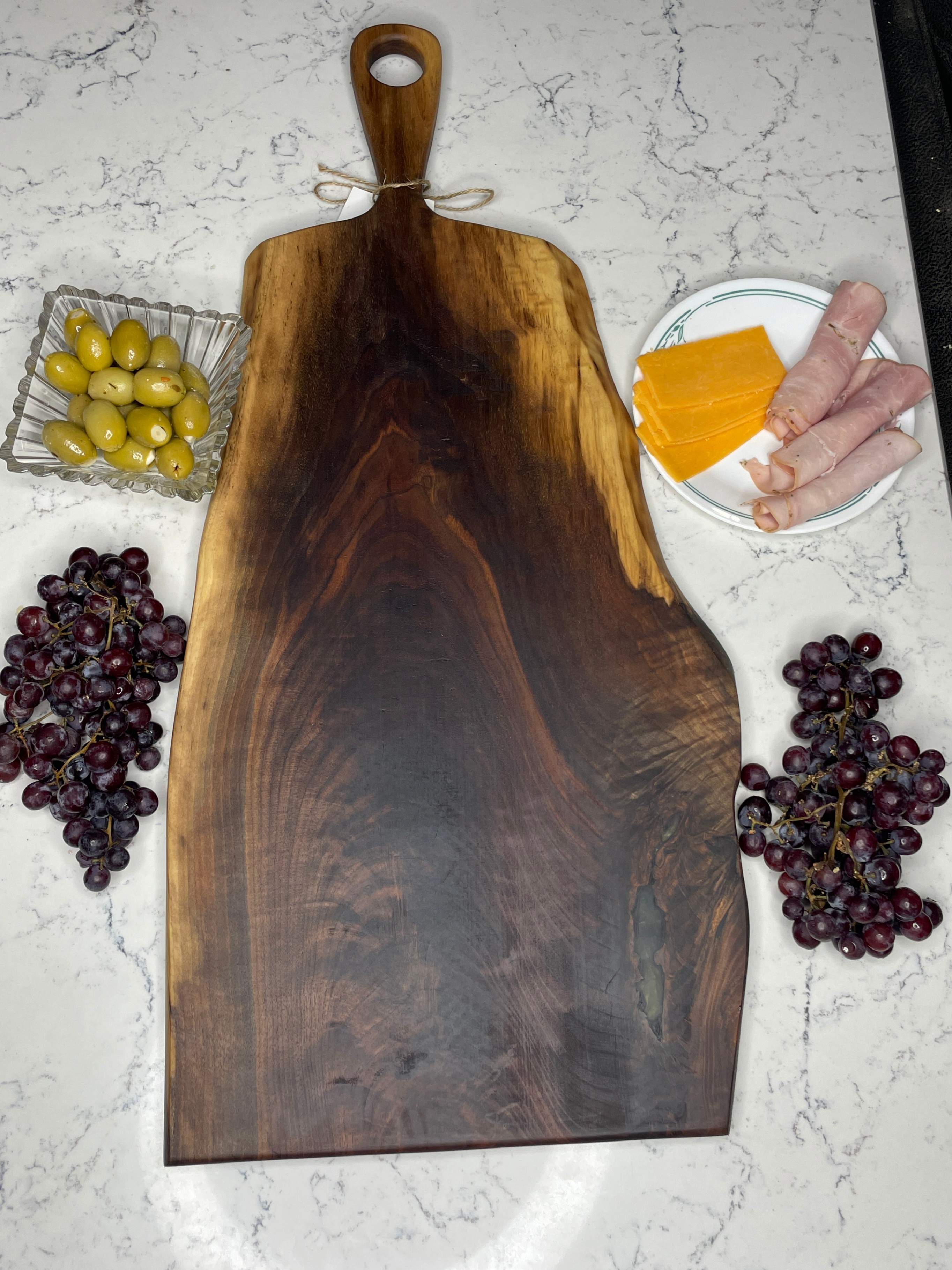 Live Edge Black Walnut Charcuterie Board #5