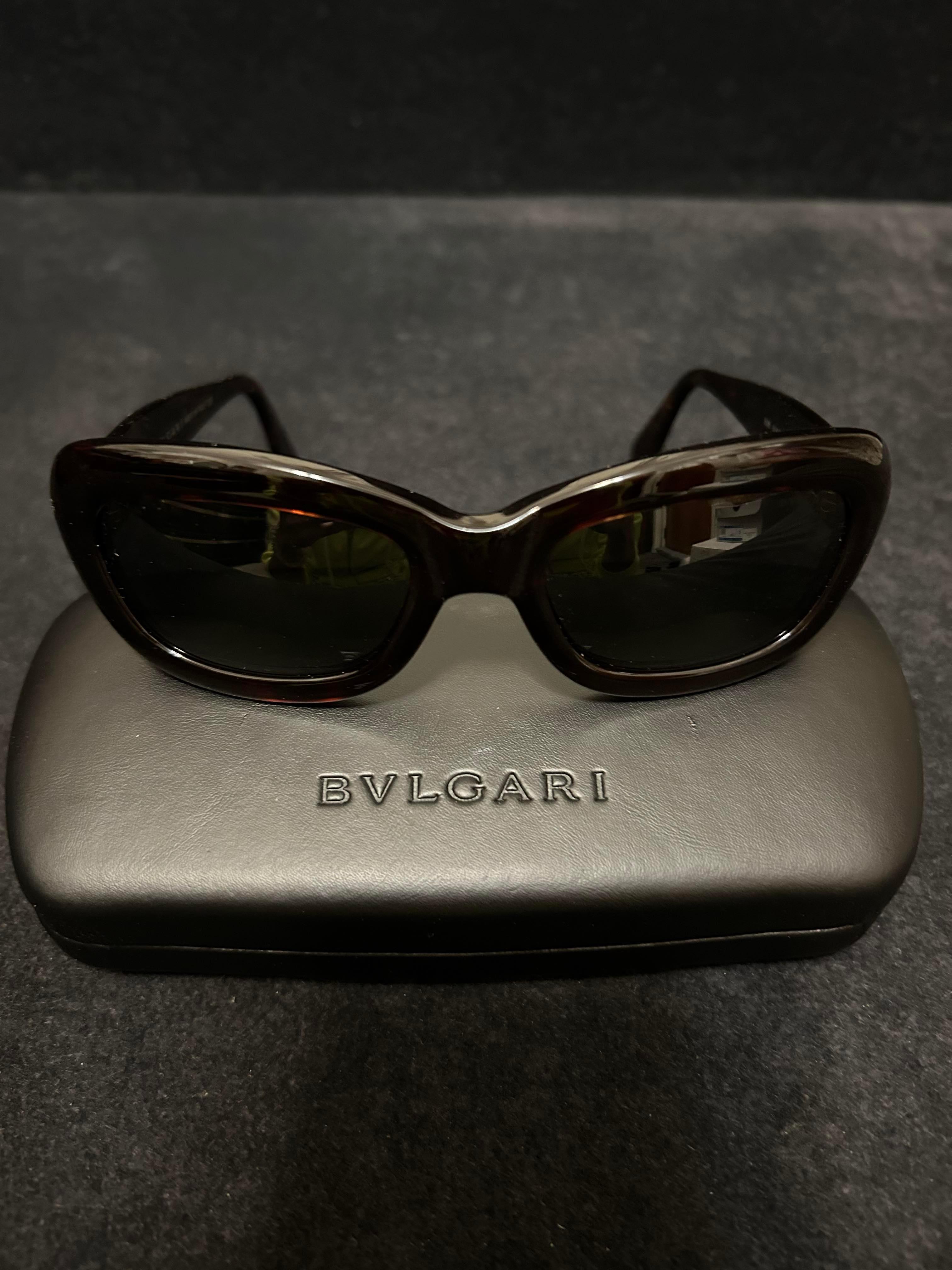 Bvlgari Sunglasses Dark Brown
