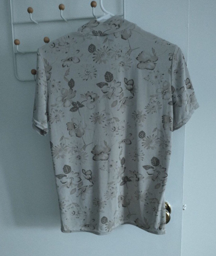 Beige Floral Shirt - Vintage - photo 2
