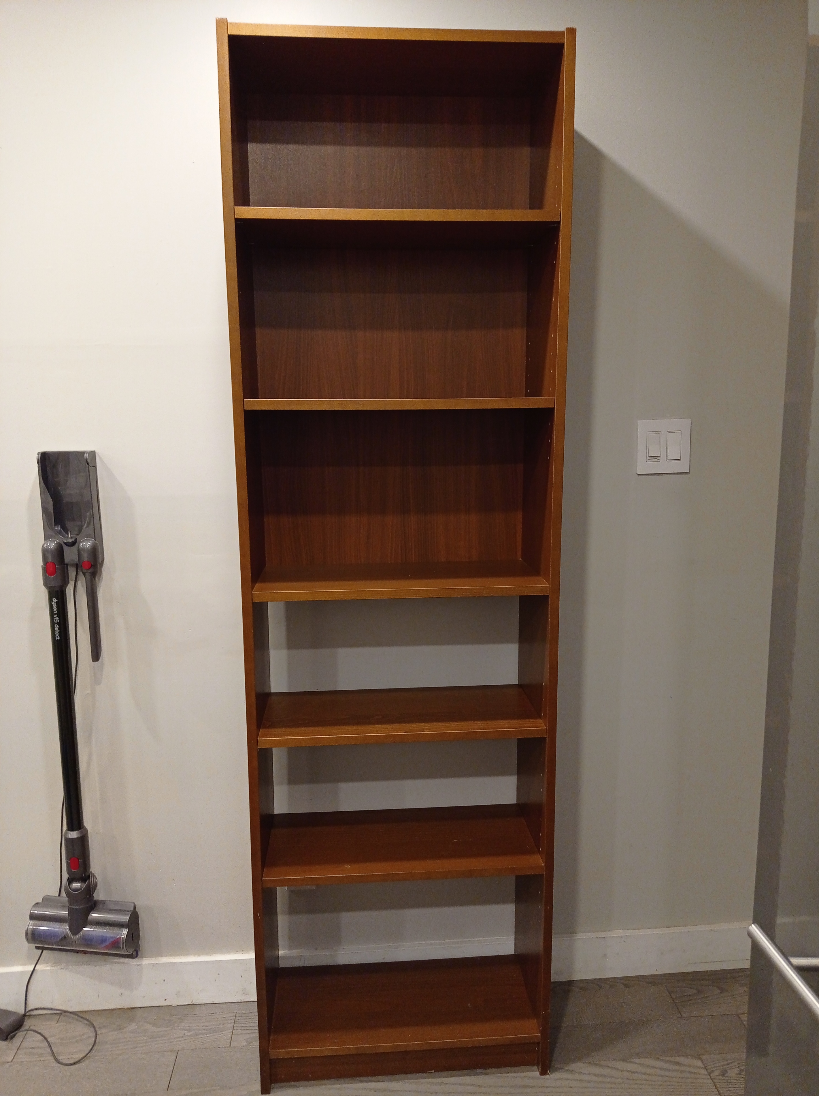 IKEA Bookcase / Storage Shelf – 60cm W x 202cm H x 28cm D - photo 4
