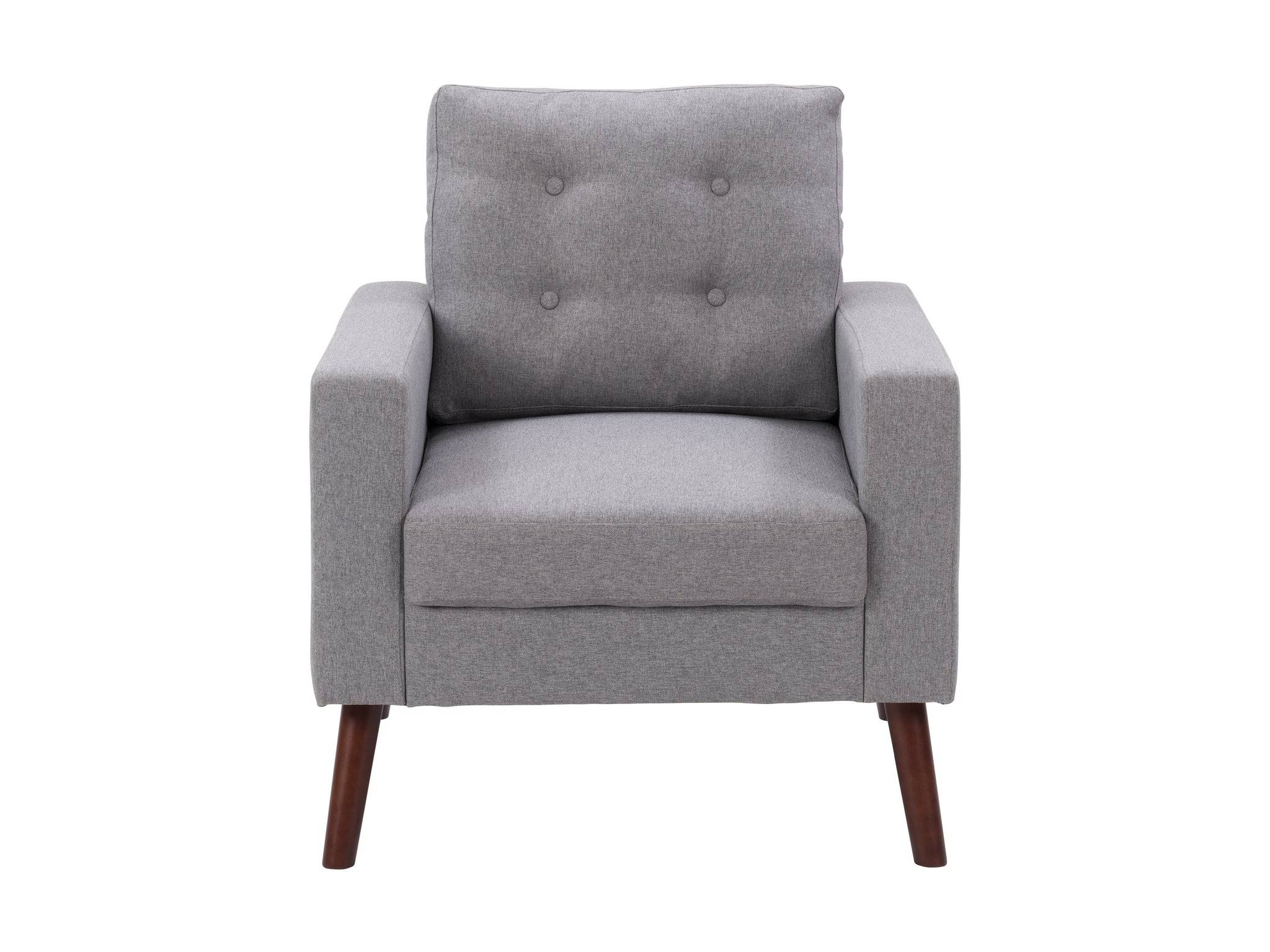 Stylish Grey Lounge Chair for Living Room or Office | Brand New - photo 4