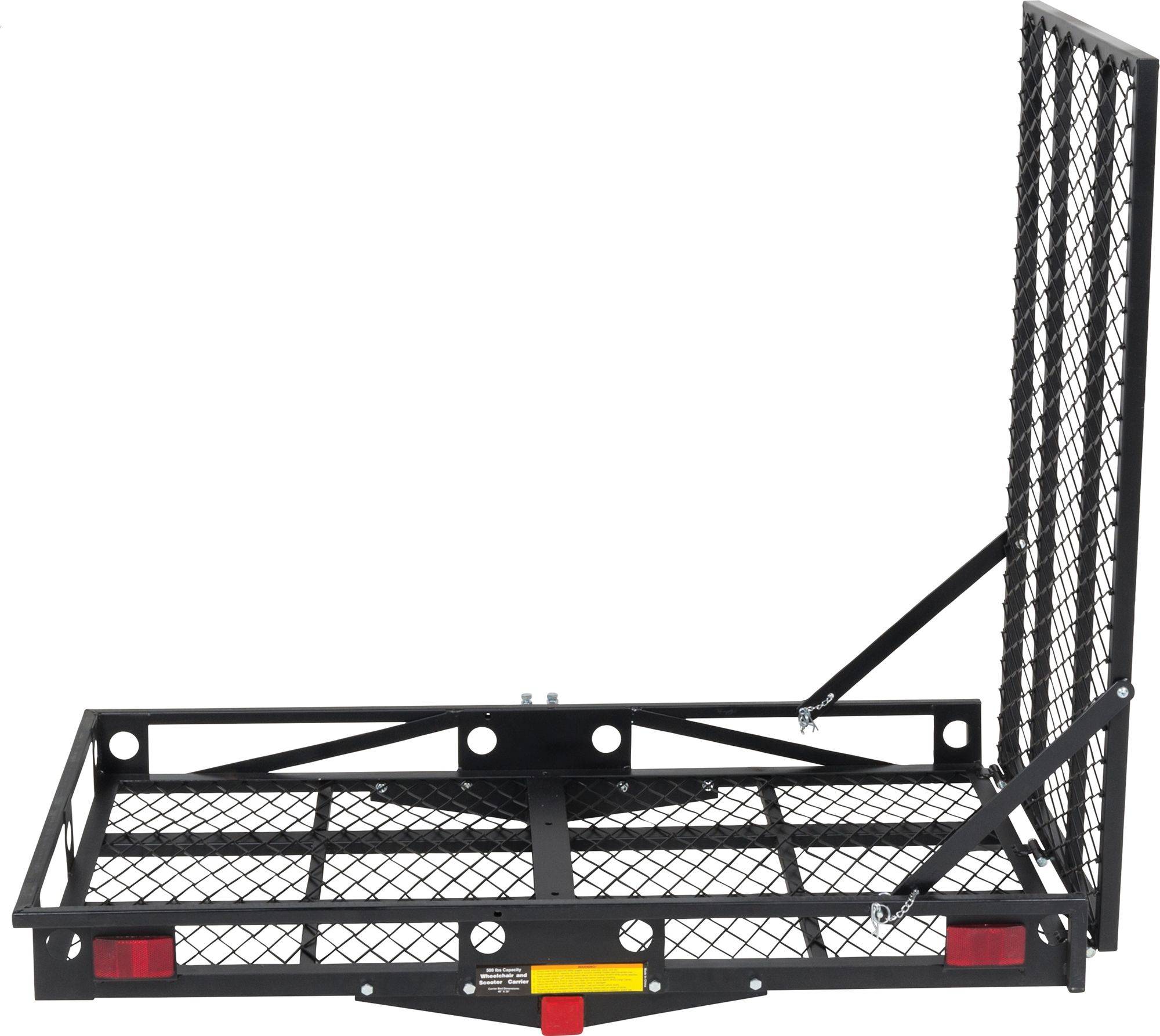 48 x 30 in. 500 lb Steel Hitch-Mount Cargo Carrier - photo 2