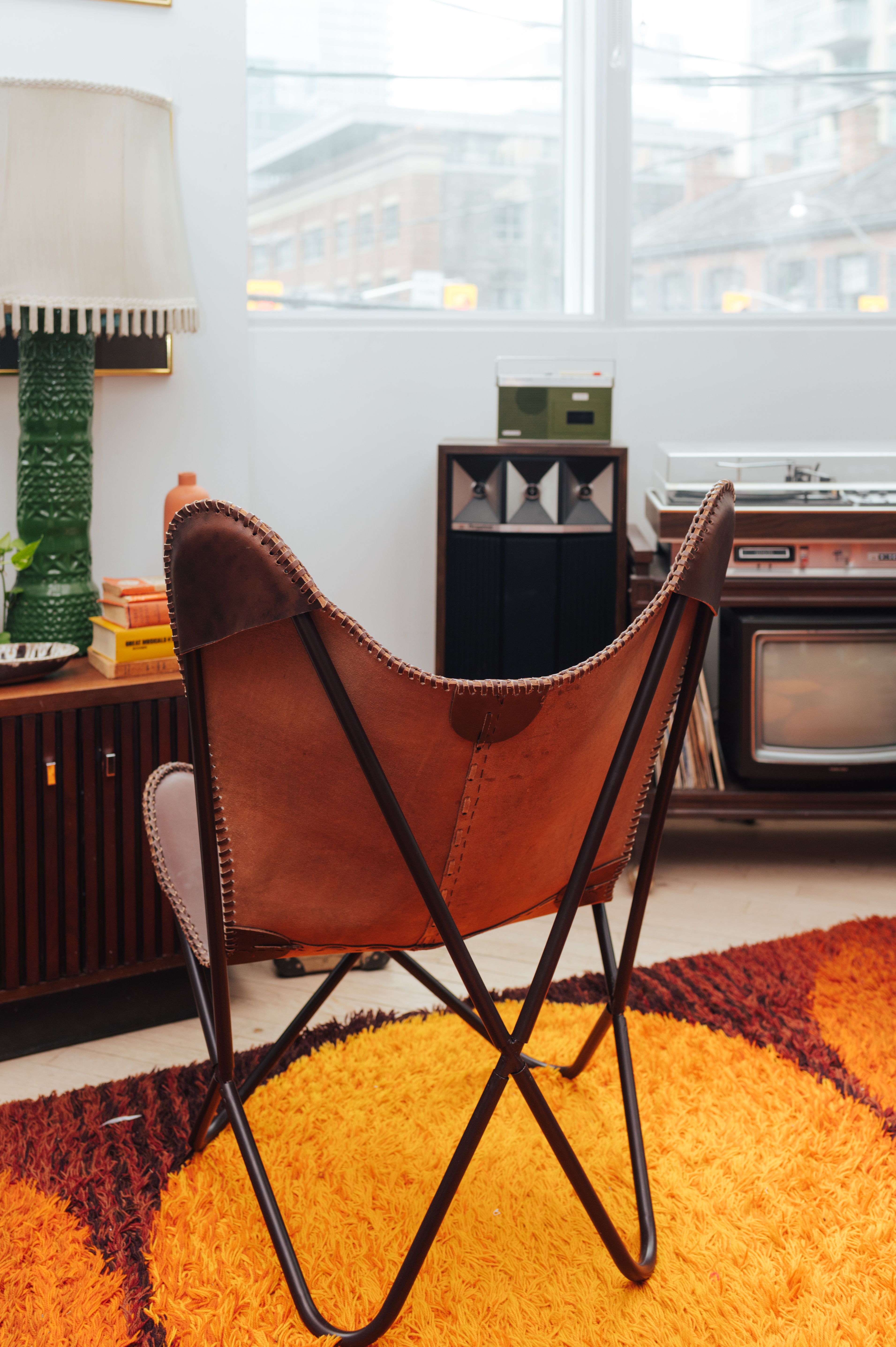 Leather Butterfly Chair - photo 4
